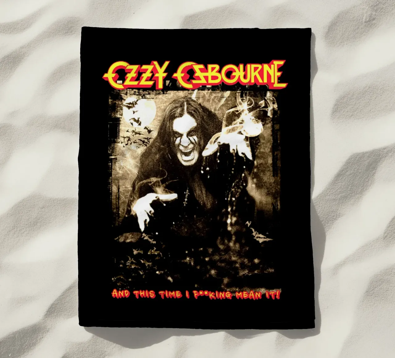 Ozzy Osbourne - Gruppo hardrock telo mare da mannys_artt