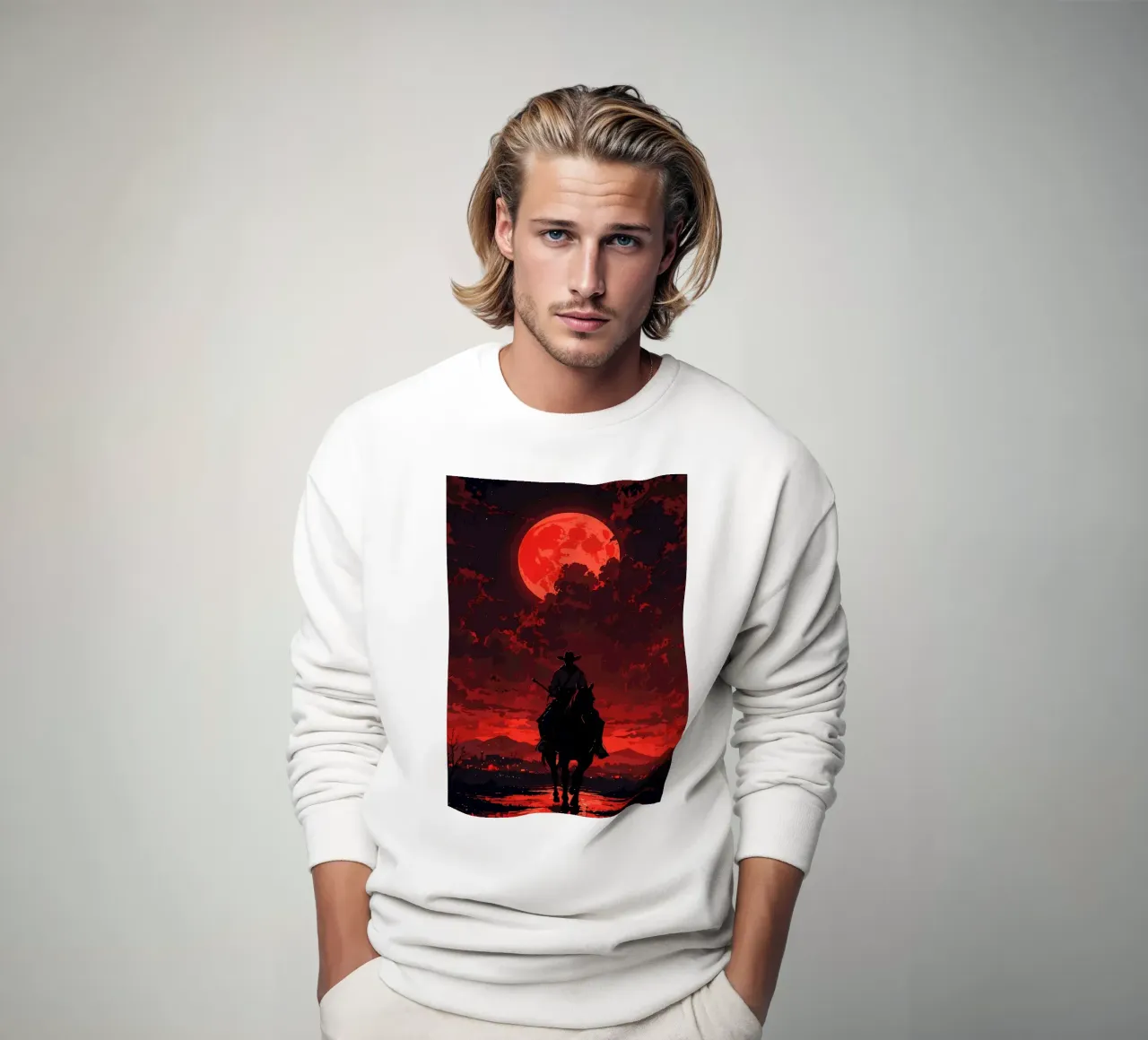 I GIOCHI DI RED DEAD REDEMPTION felpa da posterindo