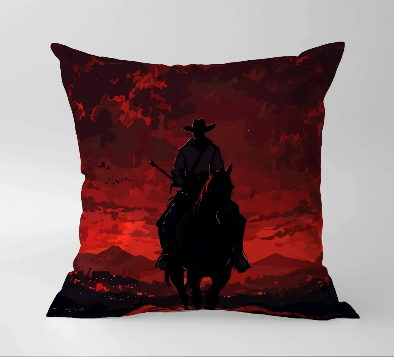I GIOCHI DI RED DEAD REDEMPTION cuscino da posterindo
