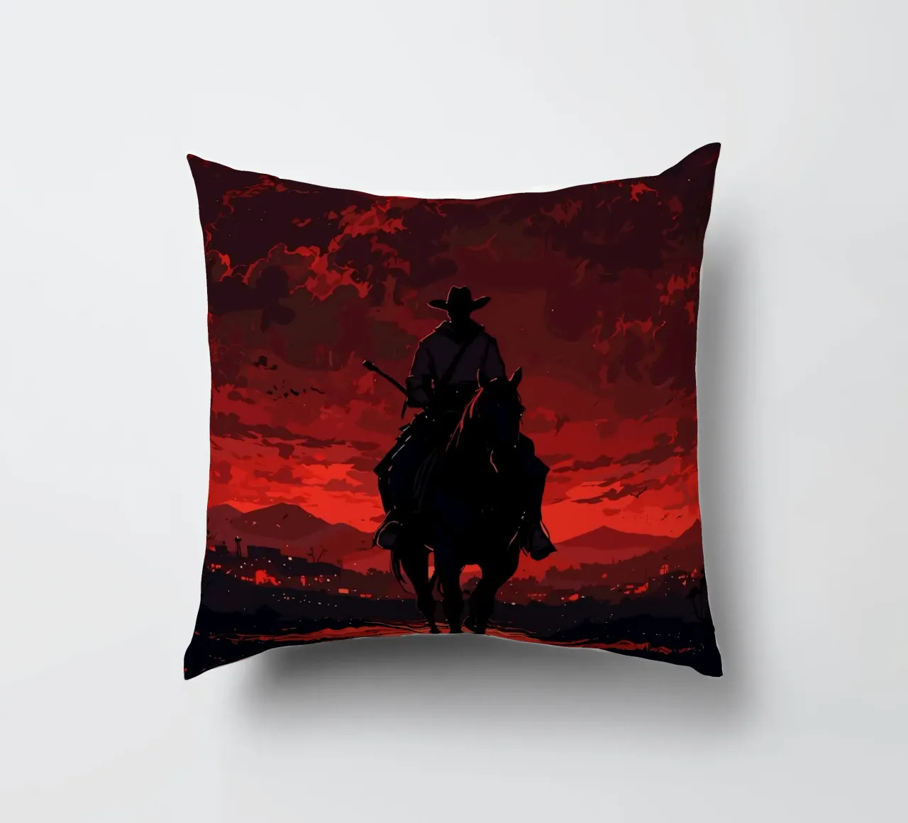 I GIOCHI DI RED DEAD REDEMPTION cuscino da posterindo