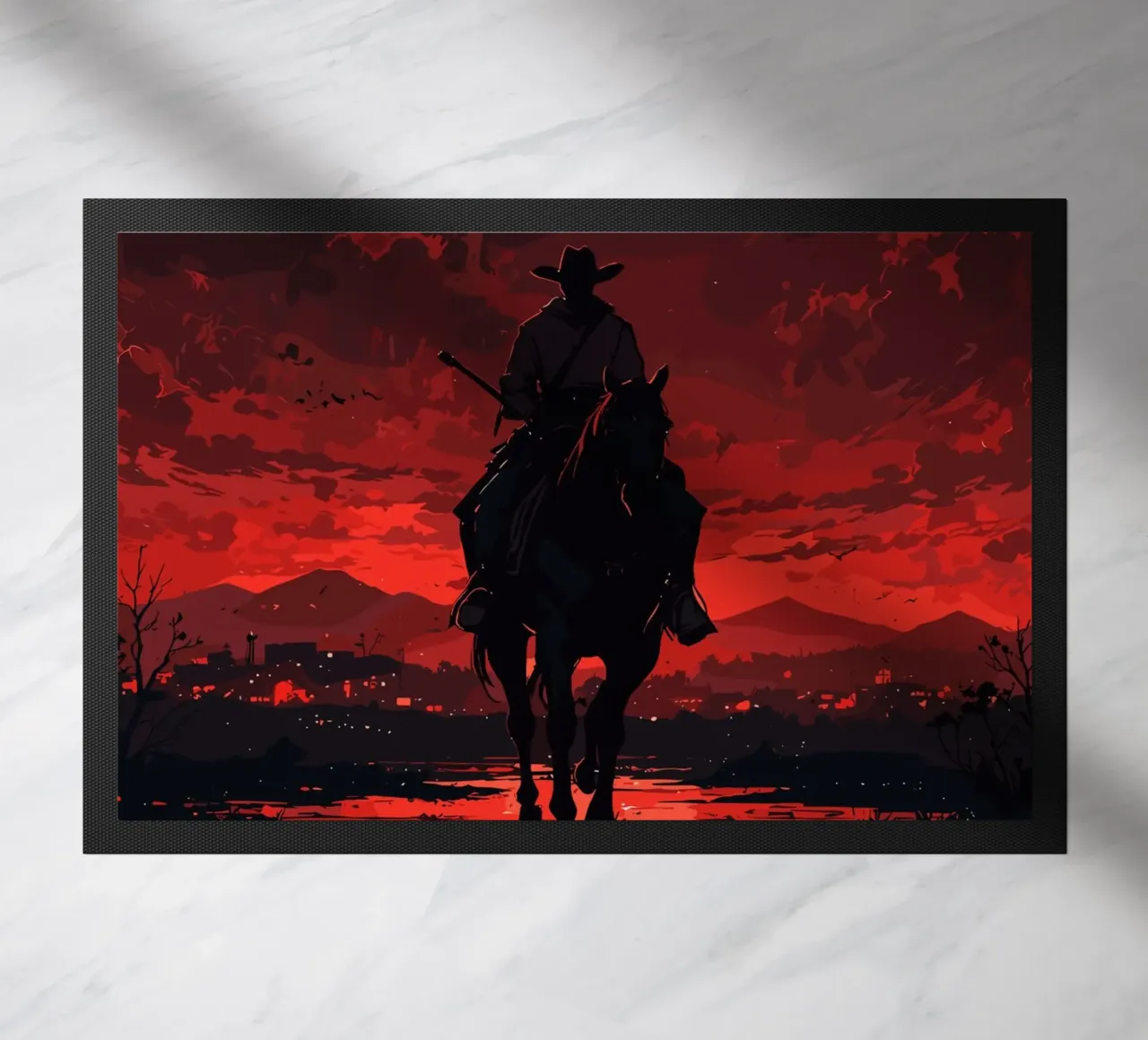 I GIOCHI DI RED DEAD REDEMPTION zerbino da posterindo