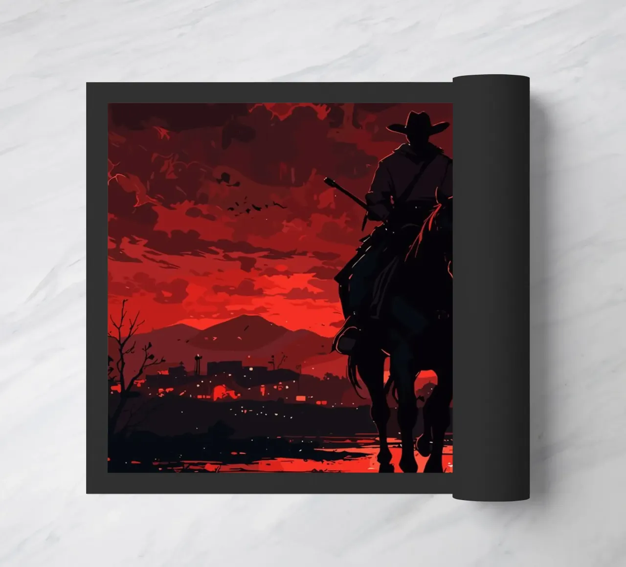 I GIOCHI DI RED DEAD REDEMPTION zerbino da posterindo
