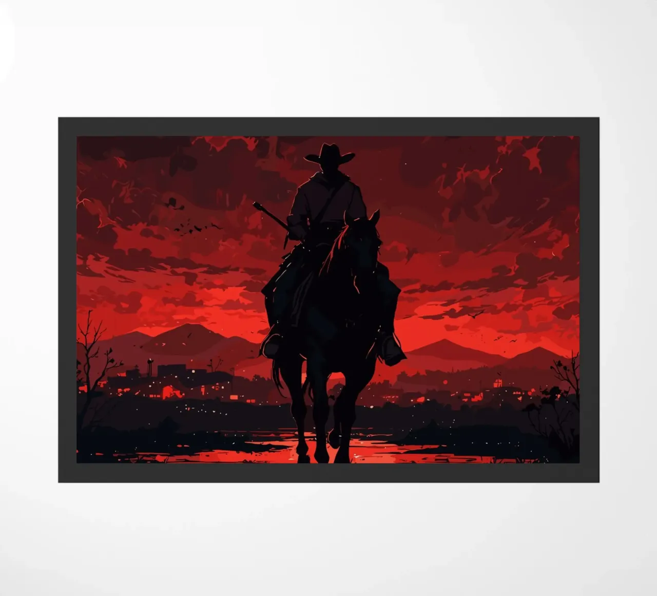 I GIOCHI DI RED DEAD REDEMPTION zerbino da posterindo
