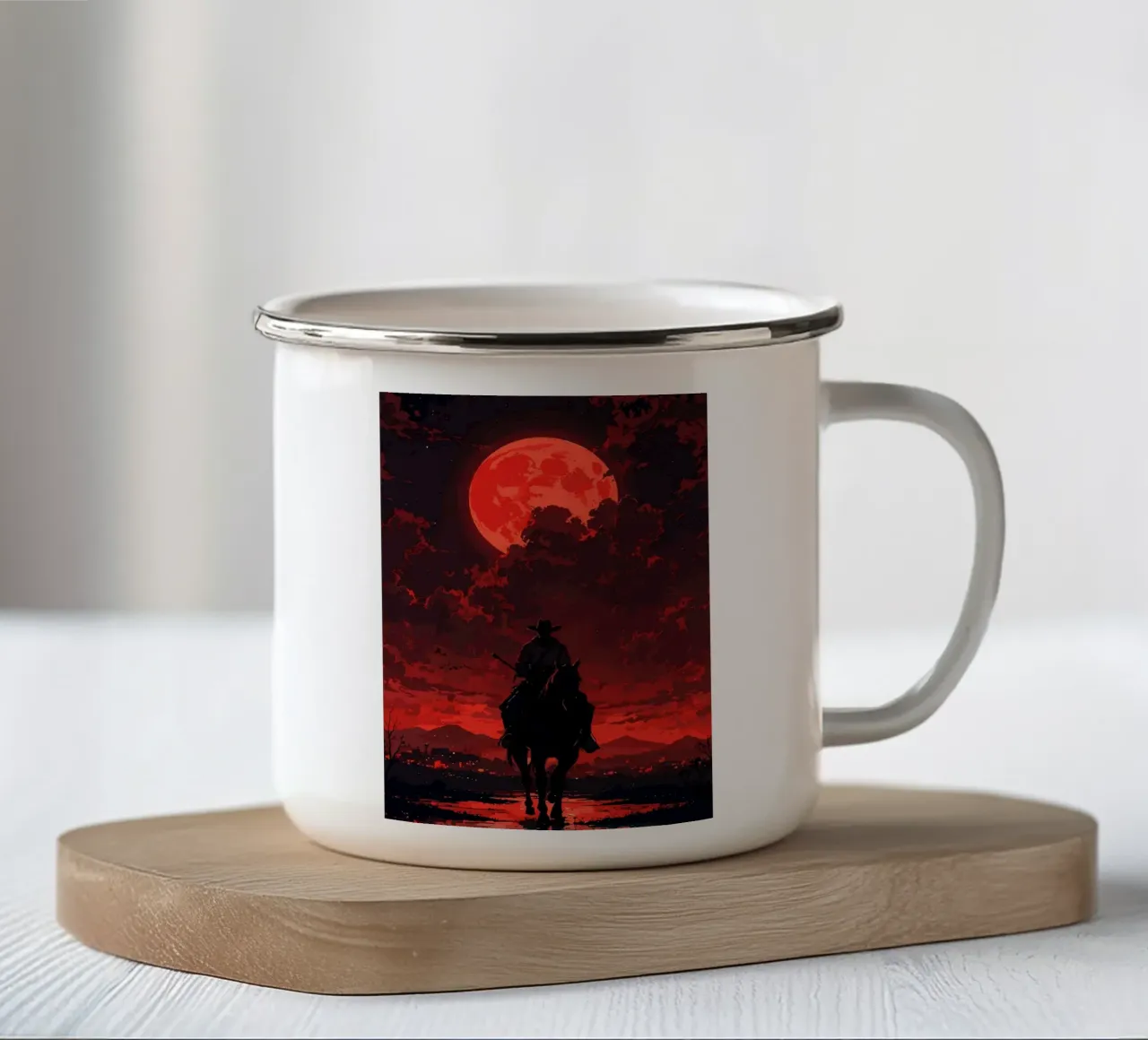 I GIOCHI DI RED DEAD REDEMPTION tazza in smalto da posterindo