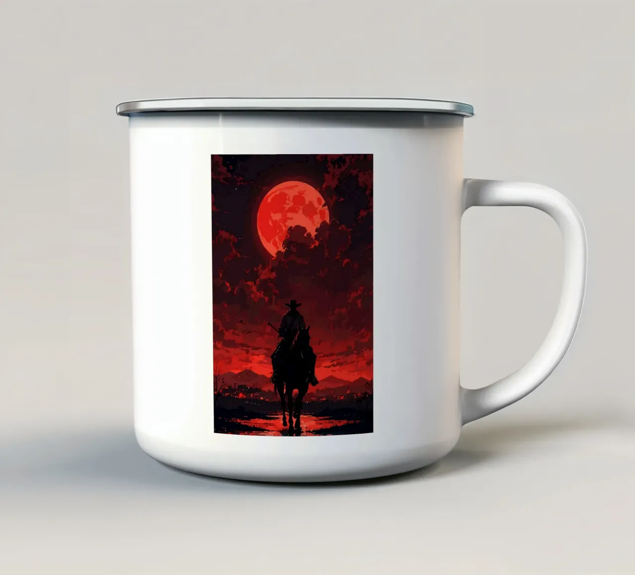 I GIOCHI DI RED DEAD REDEMPTION tazza in smalto da posterindo
