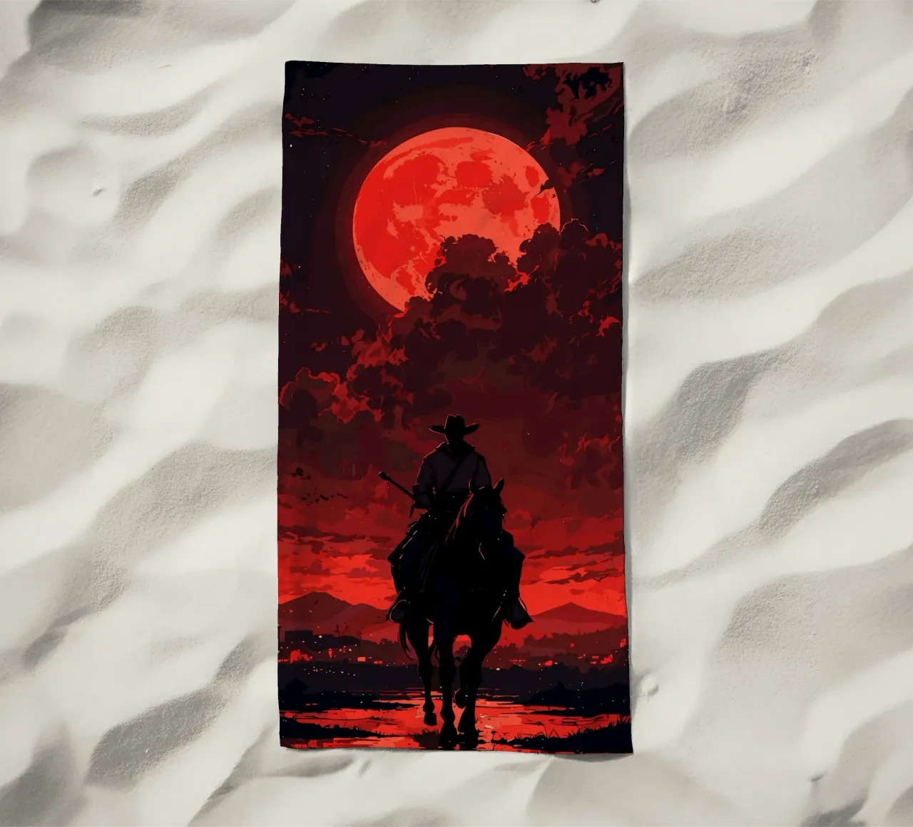I GIOCHI DI RED DEAD REDEMPTION telo mare da posterindo