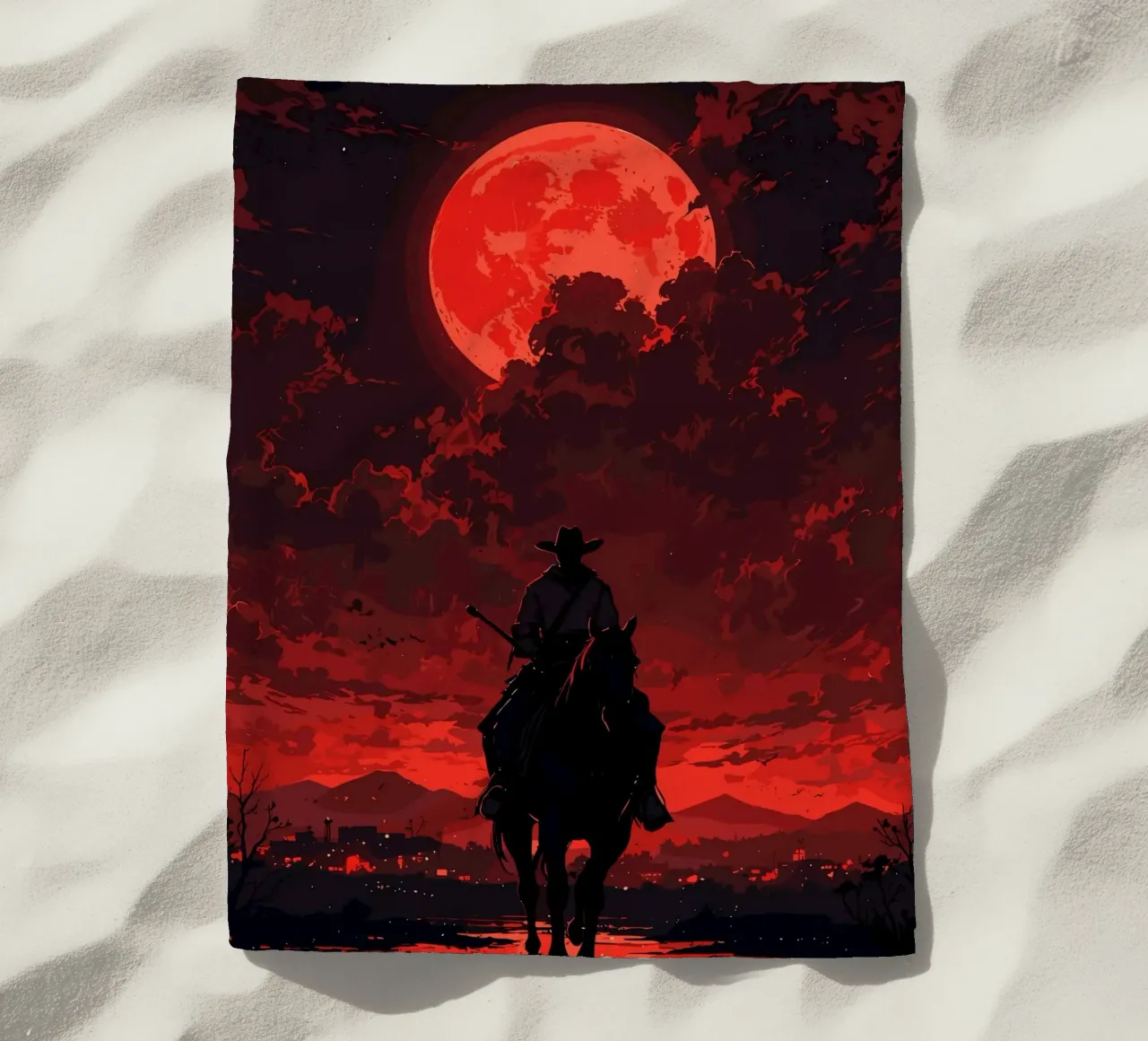 I GIOCHI DI RED DEAD REDEMPTION telo mare da posterindo