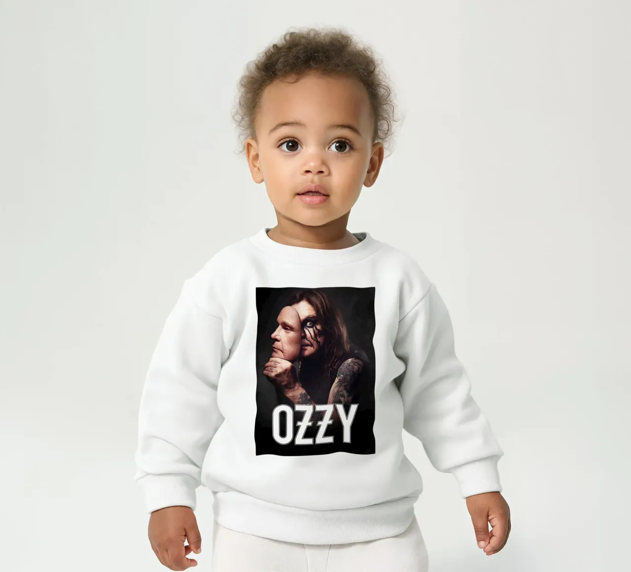 Ozzy Osbourne - Maschera di metallo felpa neonato da mannys_artt