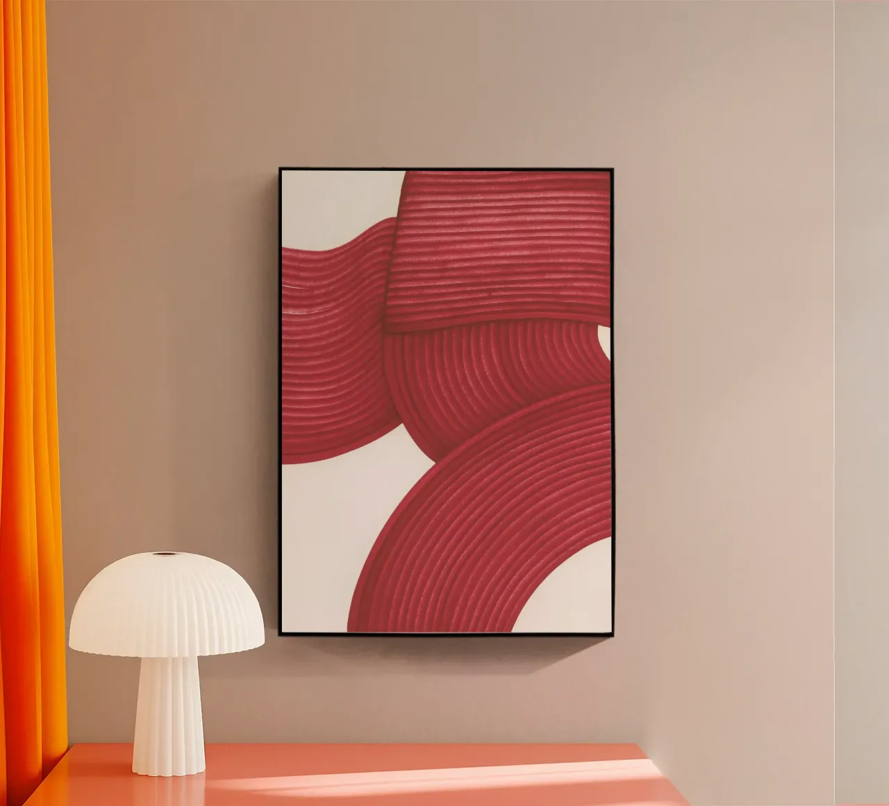 Deep Burgundy plexiglass da studiosantai