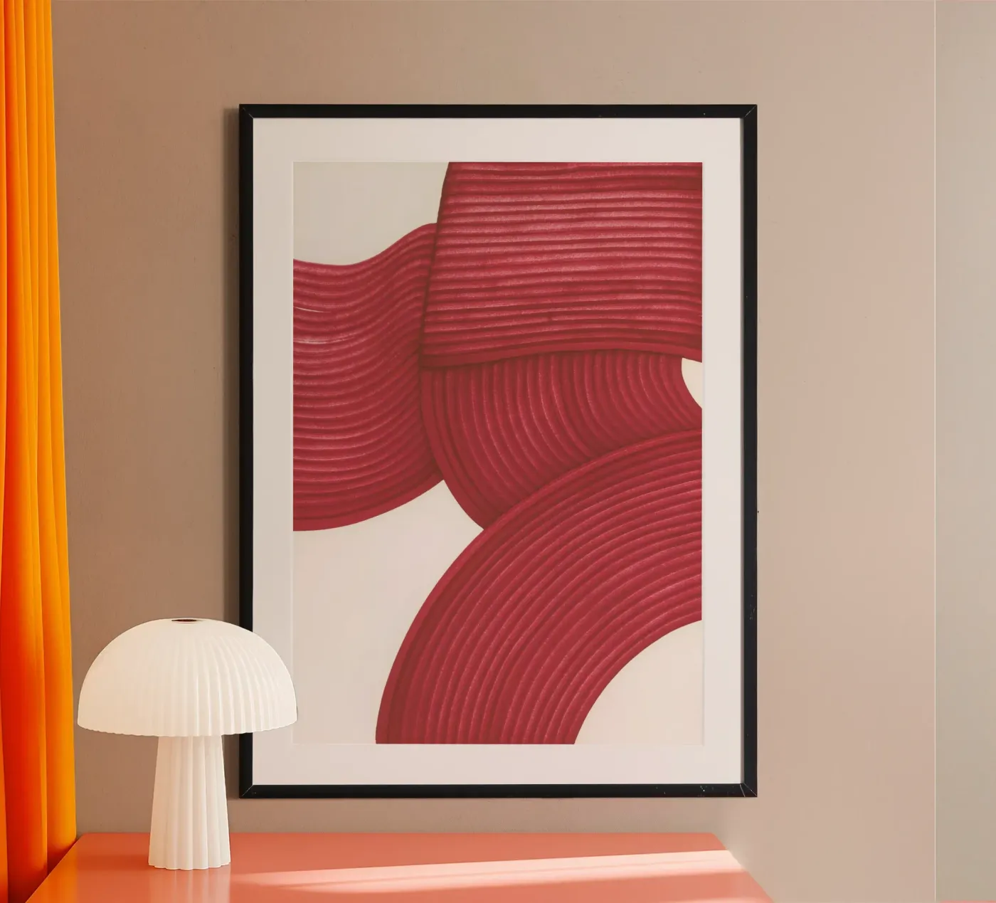 Deep Burgundy poster da studiosantai