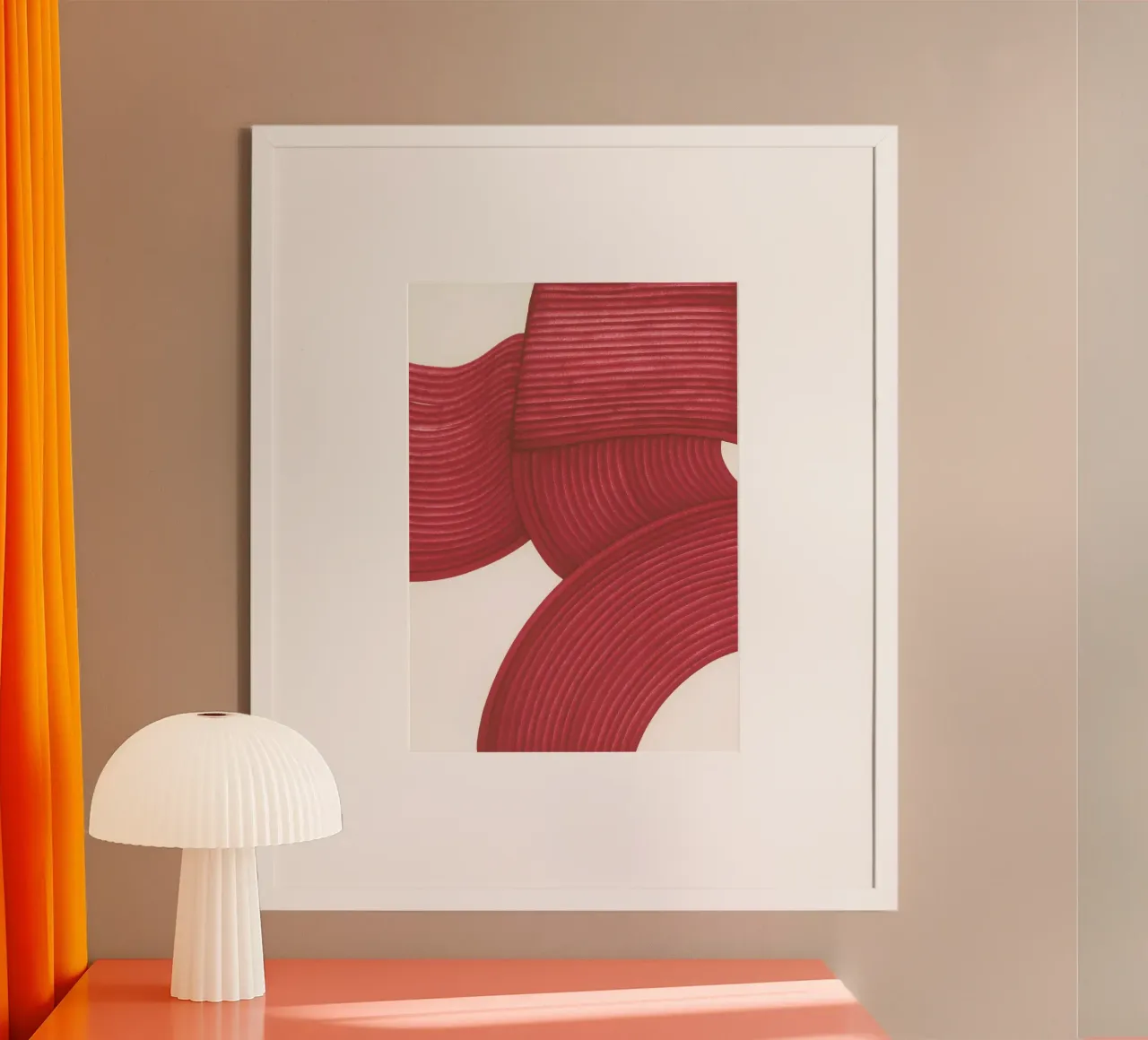 Deep Burgundy poster da studiosantai