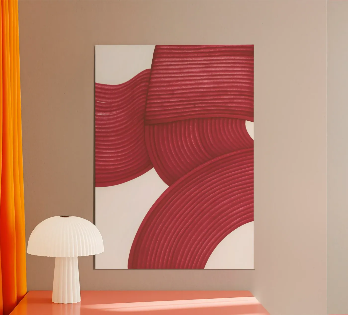 Deep Burgundy poster da studiosantai