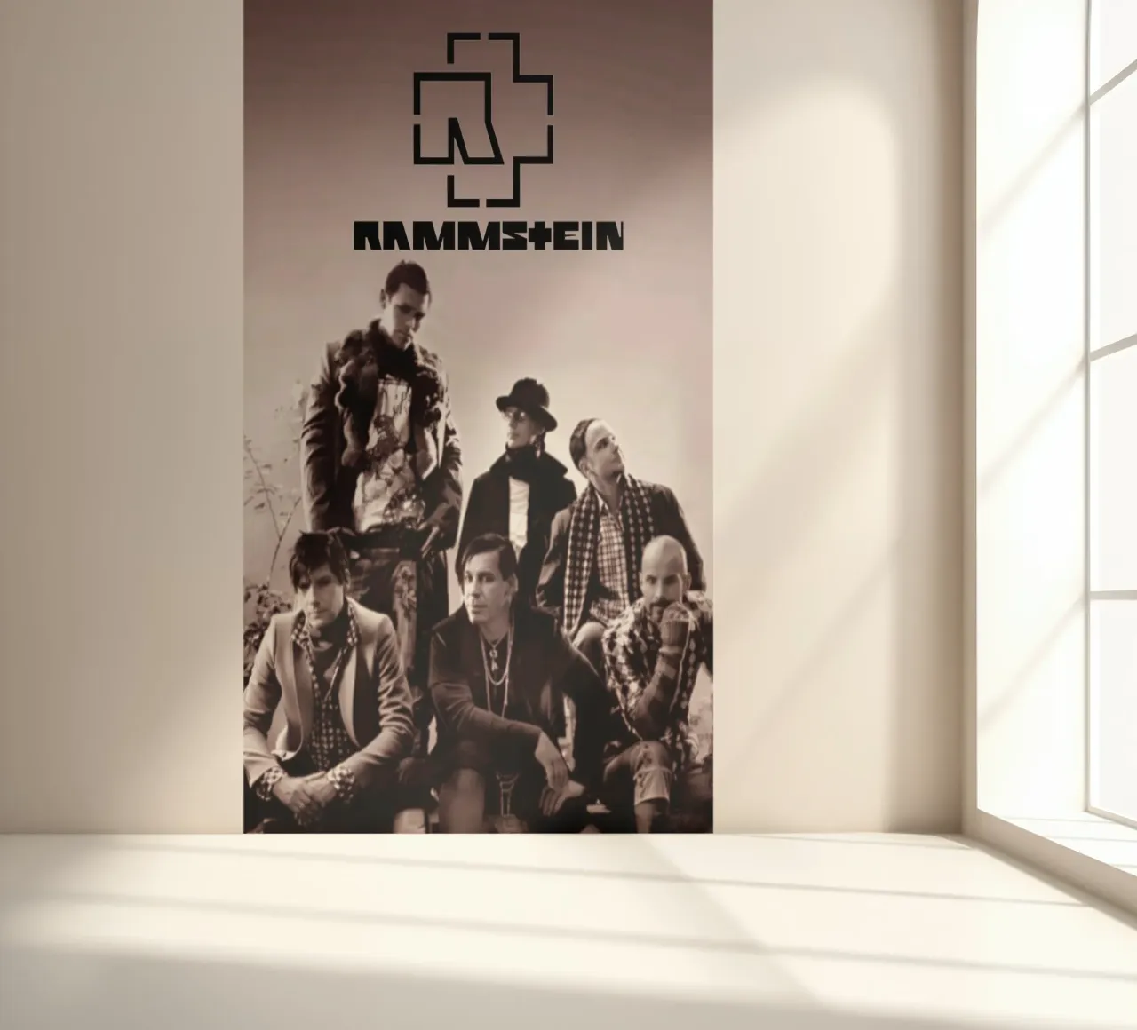 Rammstein band fotobehang van Lembayung art