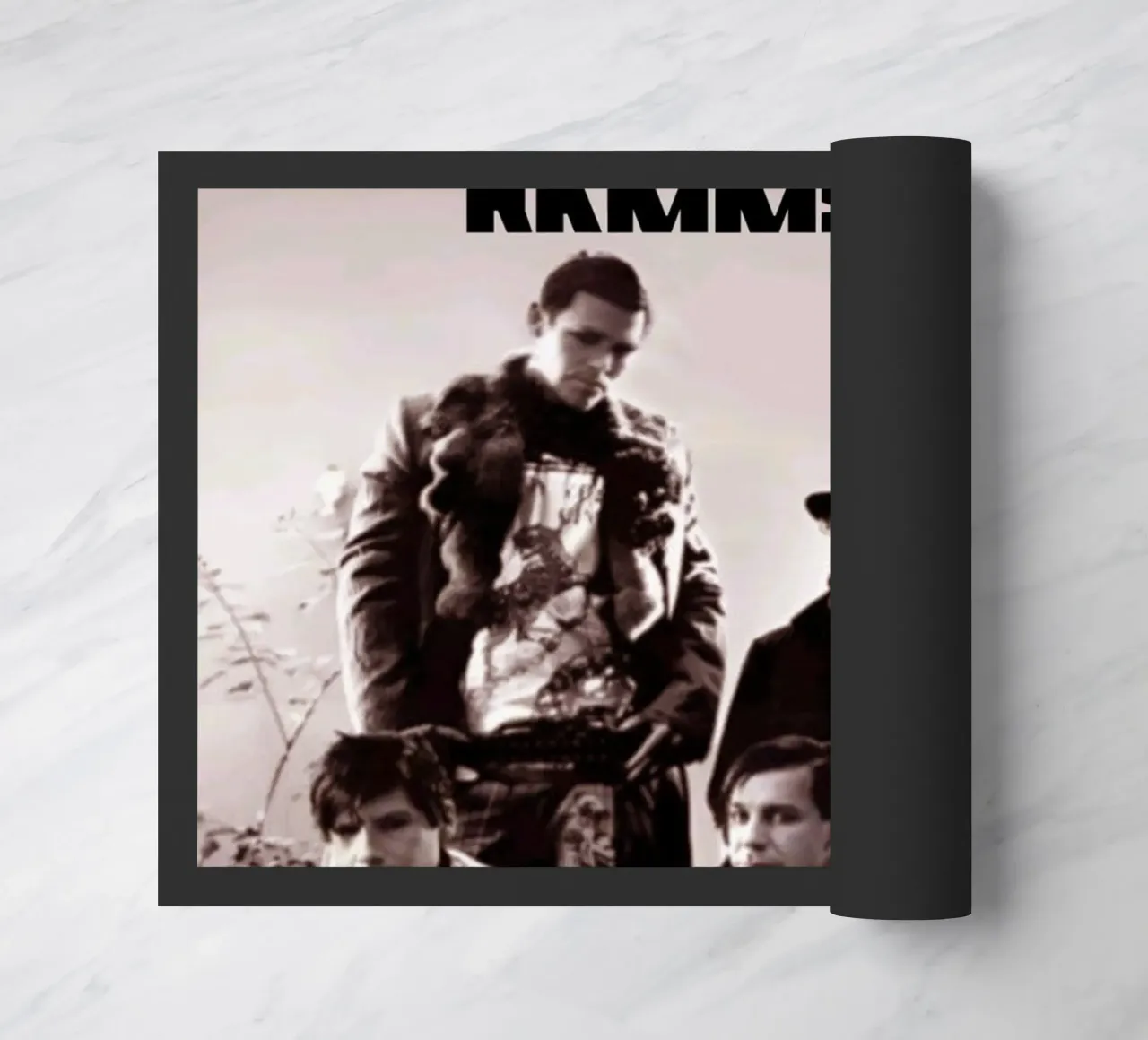 Rammstein band Fußmatte von Lembayung art