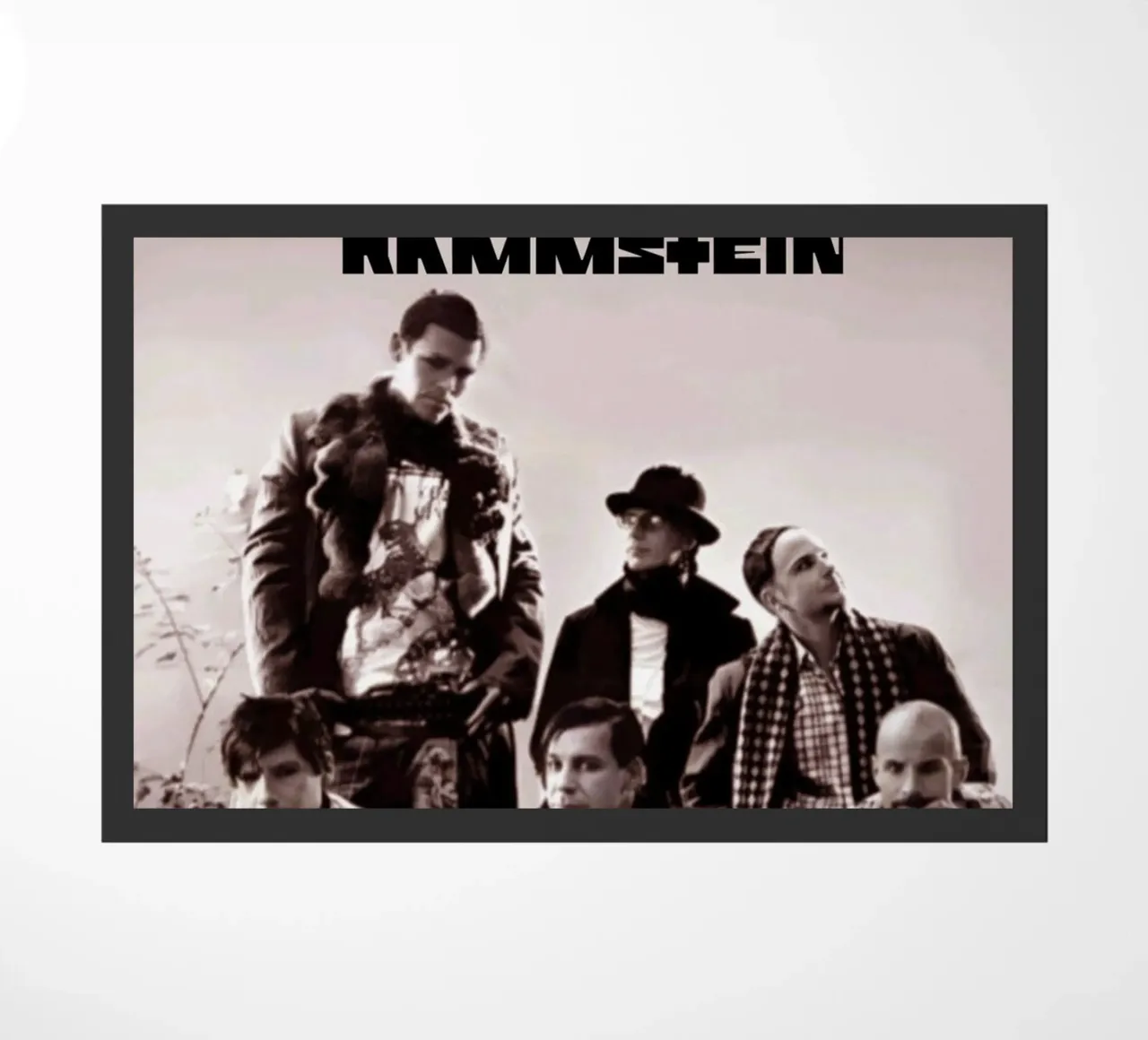 Groupe Rammstein paillasson de Lembayung art