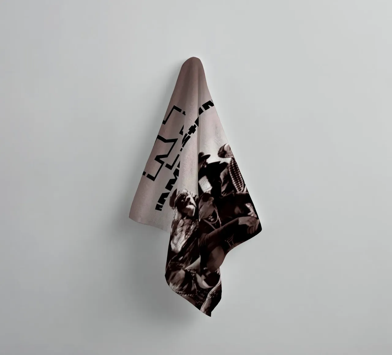 Rammstein band badhanddoek van Lembayung art