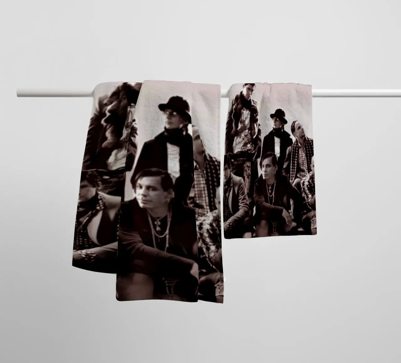 Rammstein band badhanddoek van Lembayung art