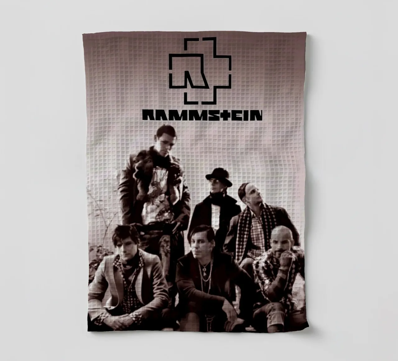 Groupe Rammstein torchon de Lembayung art