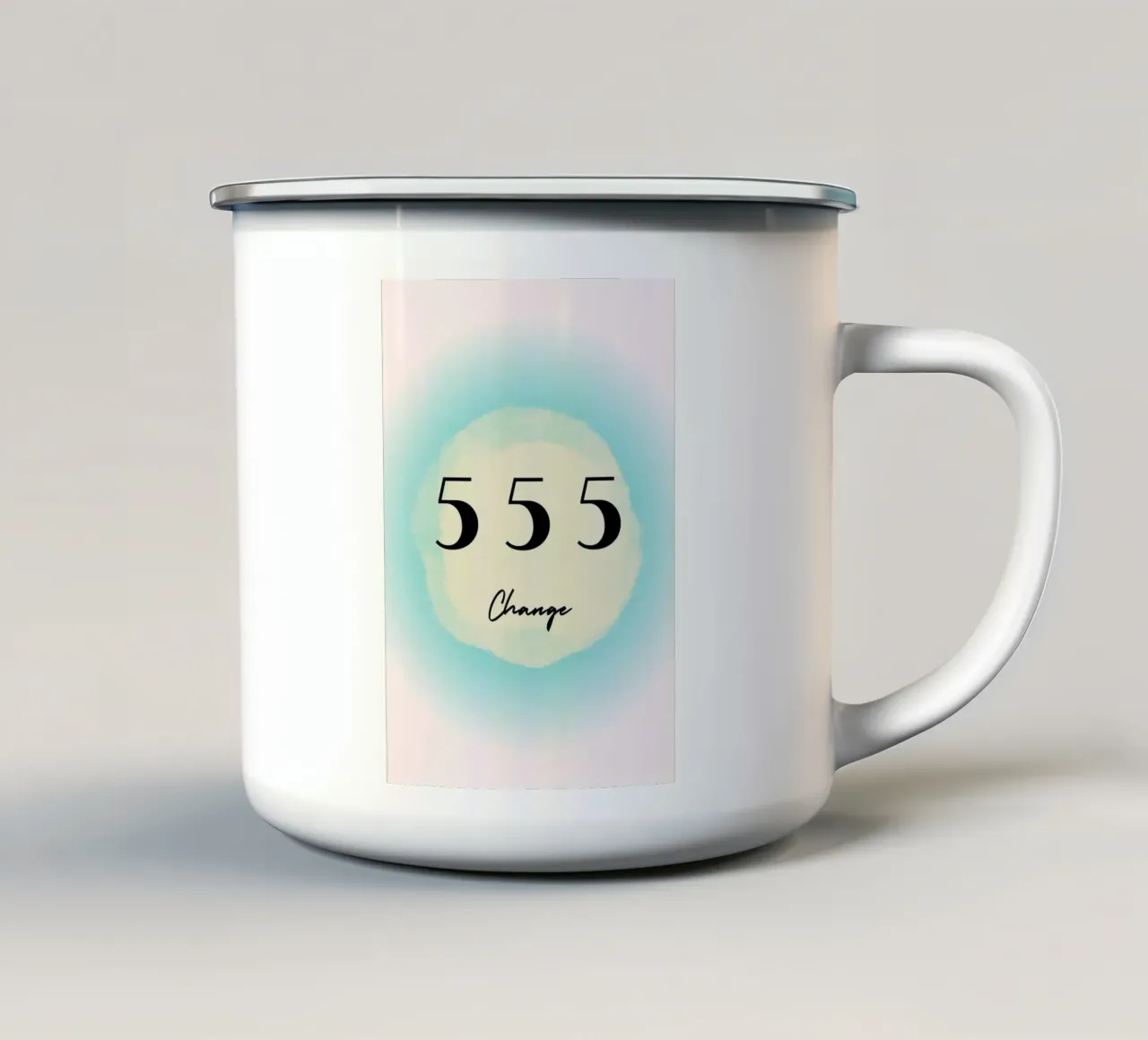 555-Change tazza in smalto da AESTHETIC VIBES by Isabel