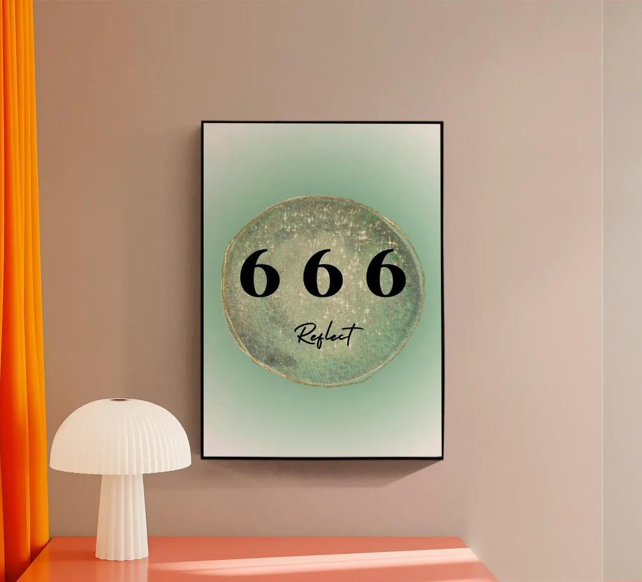 666-Reflect plexiglass da AESTHETIC VIBES by Isabel