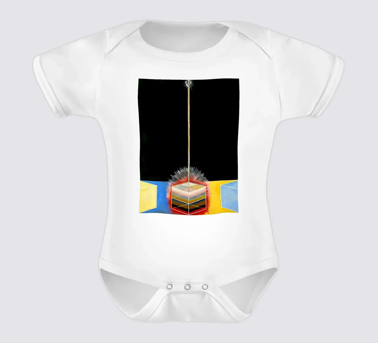 Hilma af Klint - La Colomba n. 03 Gruppo IX-UW n. 27 body neonato maniche corte da William Store
