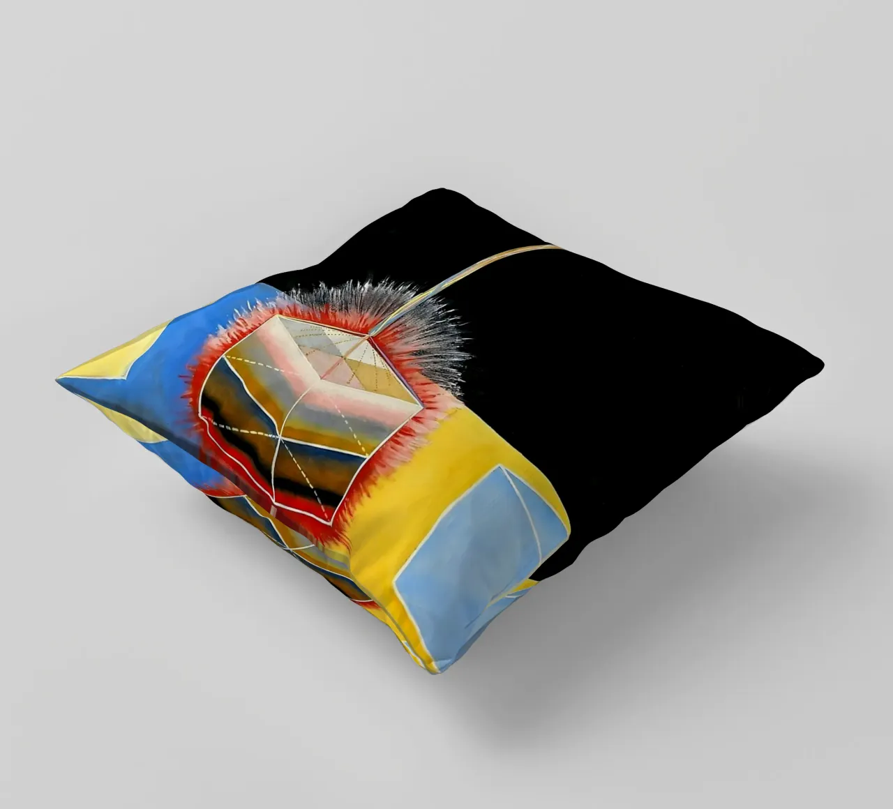 Hilma af Klint - La colombe n° 03 Groupe IX-UW n° 27 coussin de William Store