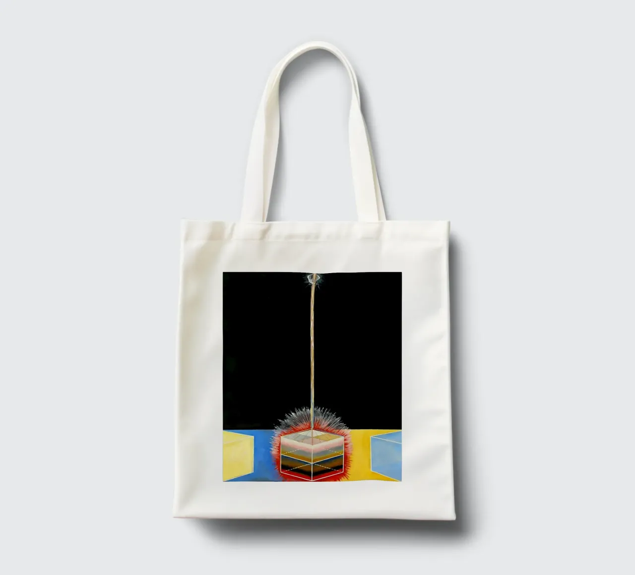 Hilma af Klint - La Colomba n. 03 Gruppo IX-UW n. 27 borsa in juta da William Store