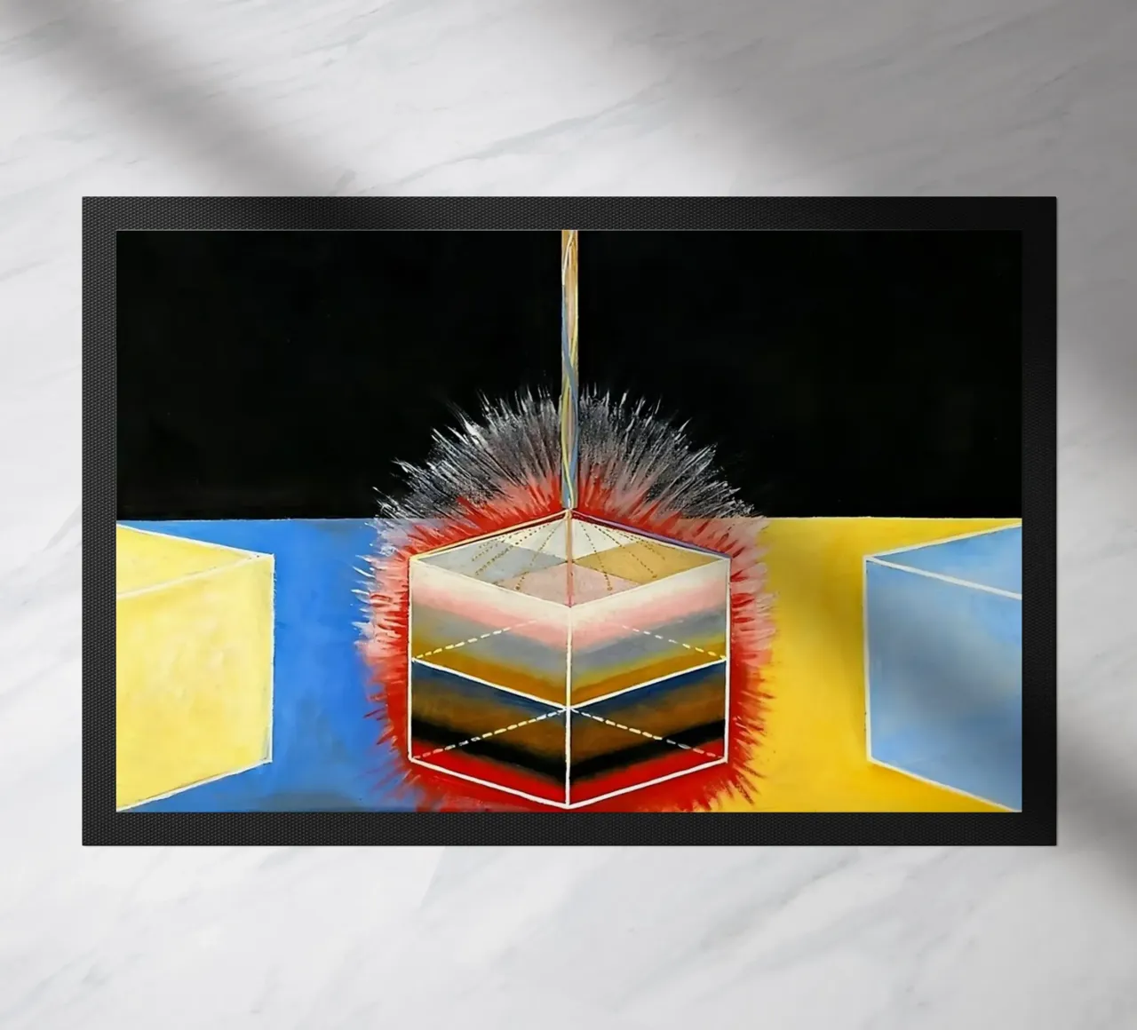 Hilma af Klint - La Colomba n. 03 Gruppo IX-UW n. 27 zerbino da William Store