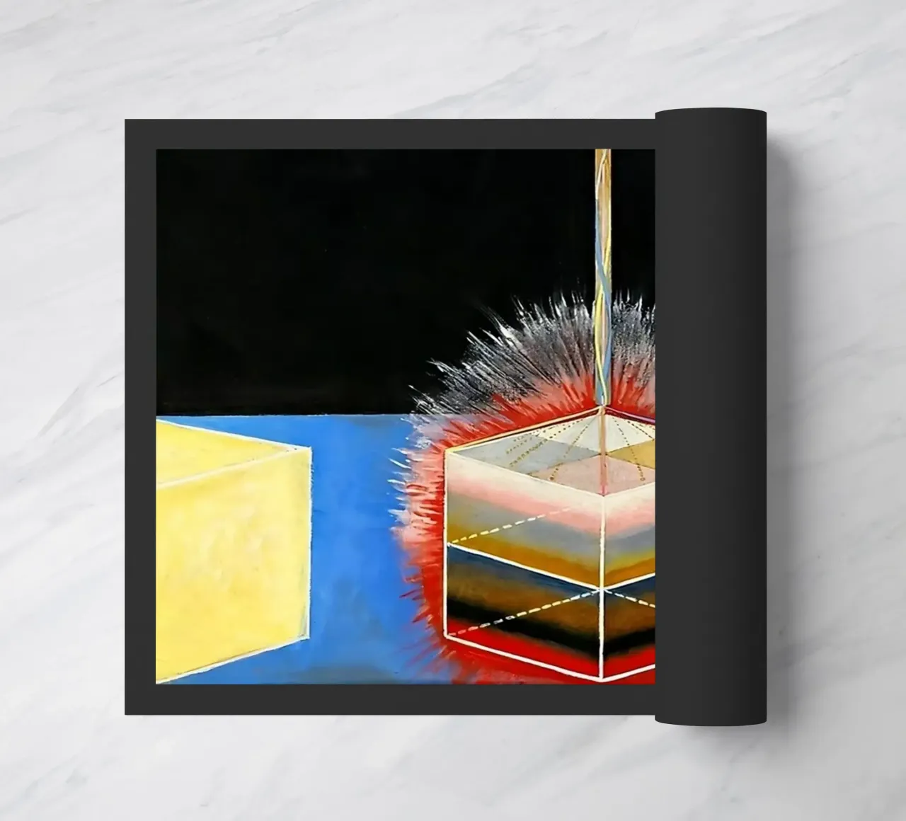 Hilma af Klint - La Colomba n. 03 Gruppo IX-UW n. 27 zerbino da William Store