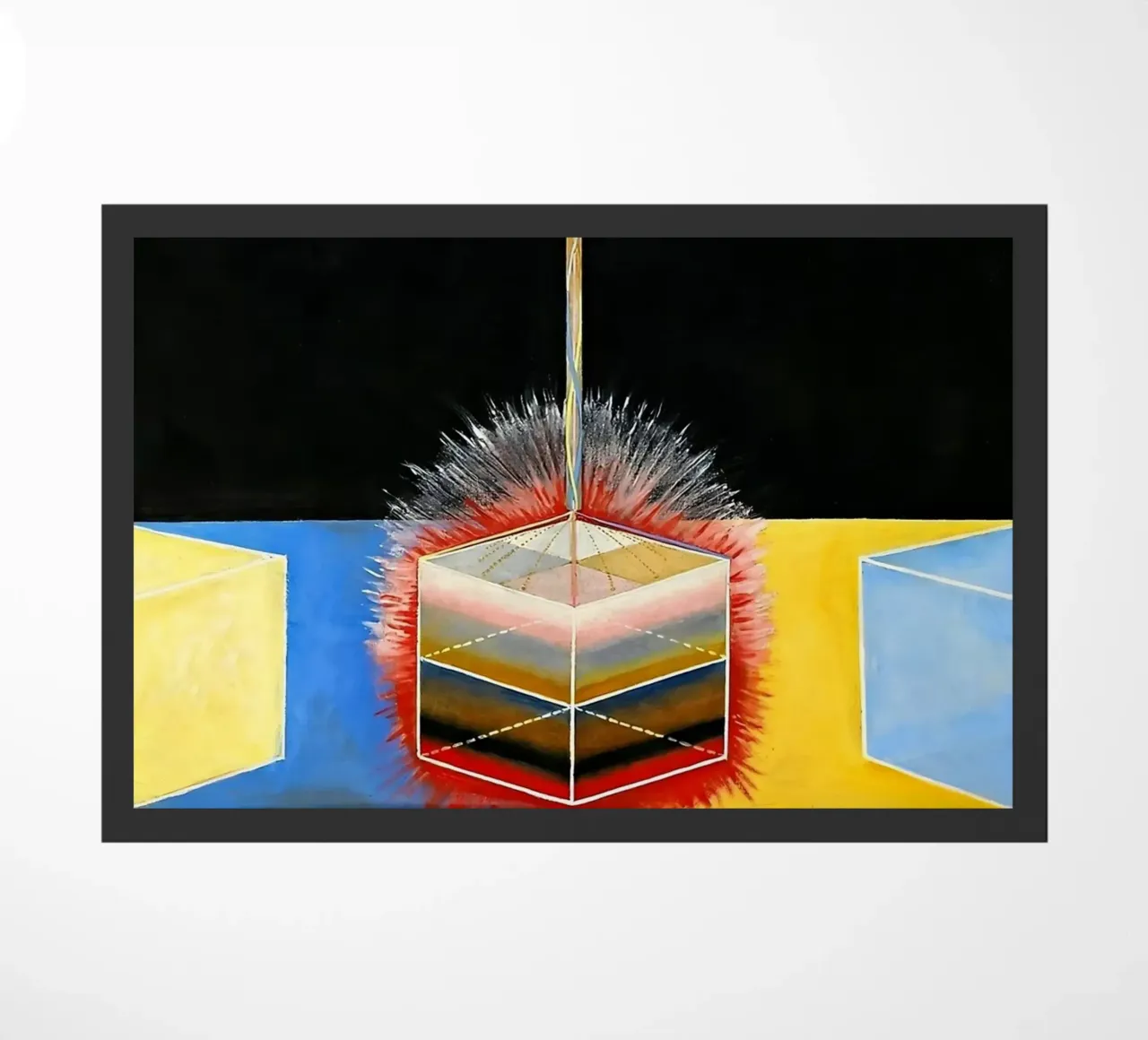 Hilma af Klint - La Colomba n. 03 Gruppo IX-UW n. 27 zerbino da William Store