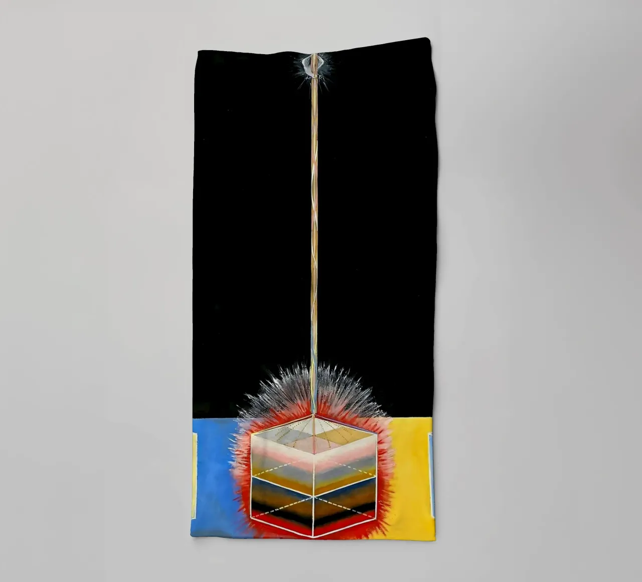 Hilma af Klint - La colombe n° 03 Groupe IX-UW n° 27 serviette de bain de William Store
