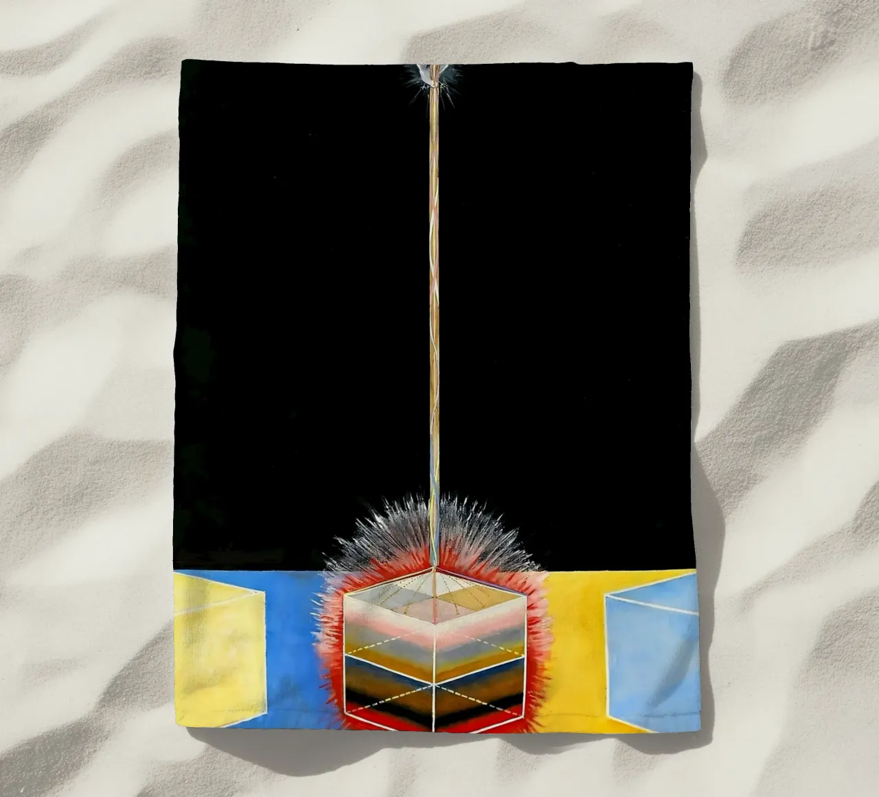 Hilma af Klint - La Colomba n. 03 Gruppo IX-UW n. 27 telo mare da William Store