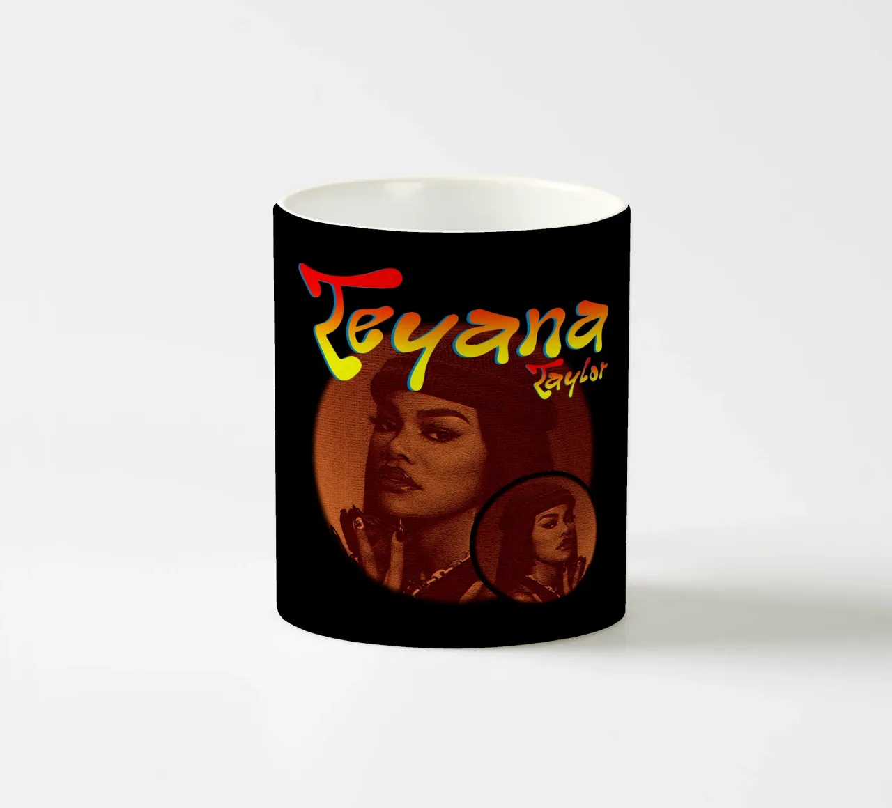 Maglietta Two Face of Alternative Singer tazza in ceramica da hiro_graphicdesign