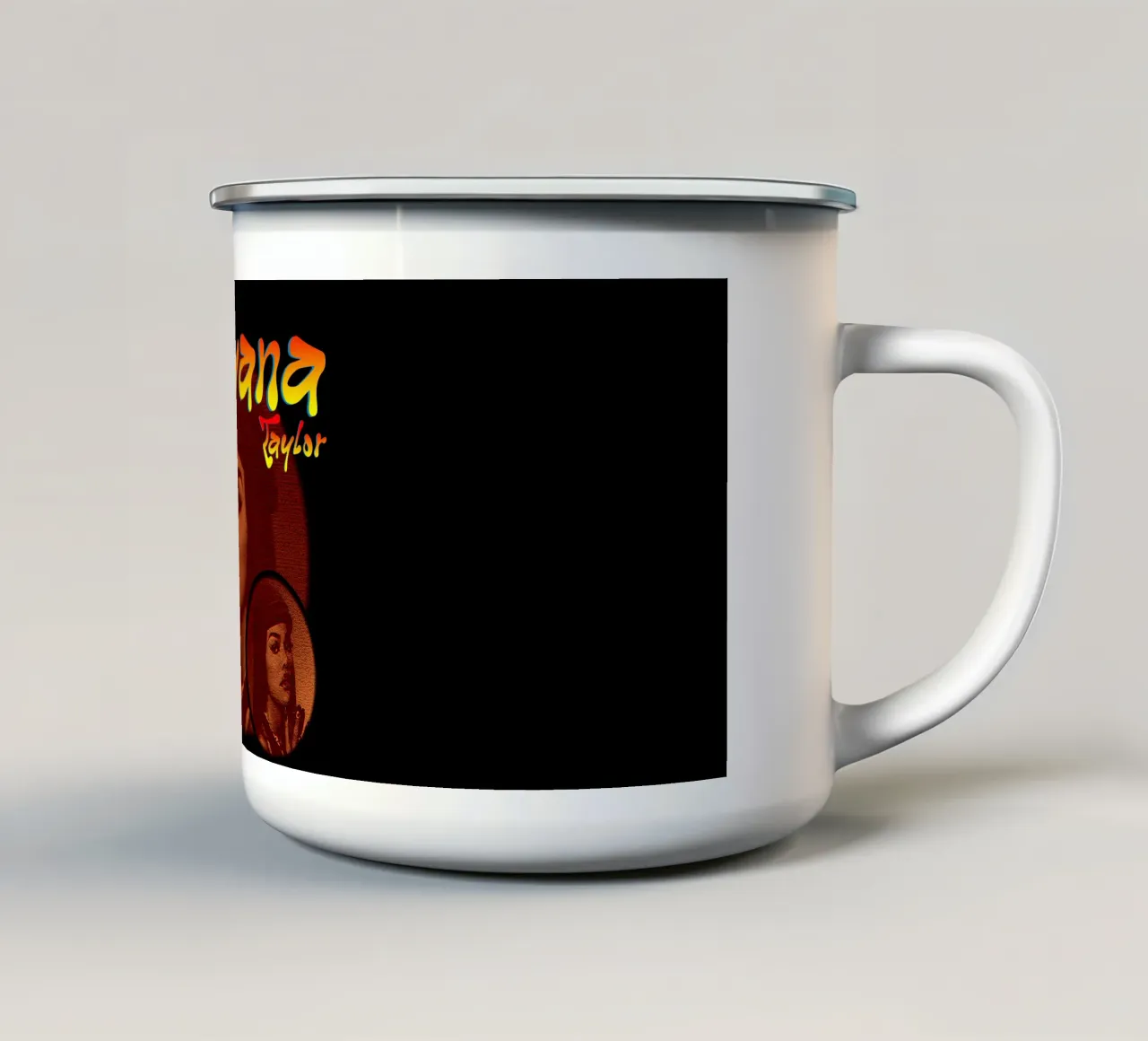 Maglietta Two Face of Alternative Singer tazza in smalto da hiro_graphicdesign