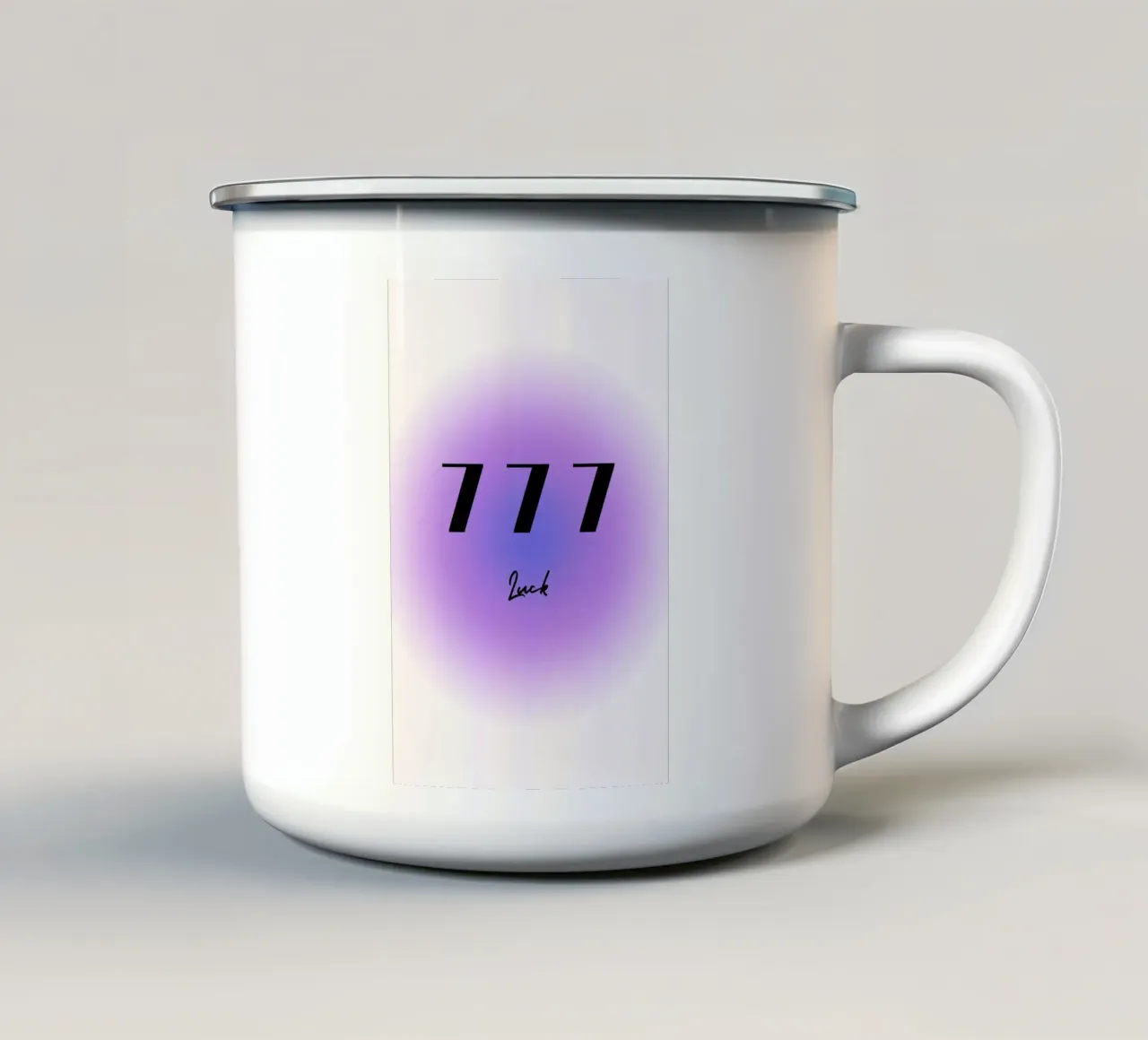 777-Luck tazza in smalto da AESTHETIC VIBES by Isabel