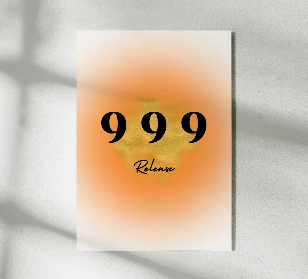 999-Release acryl van AESTHETIC VIBES by Isabel