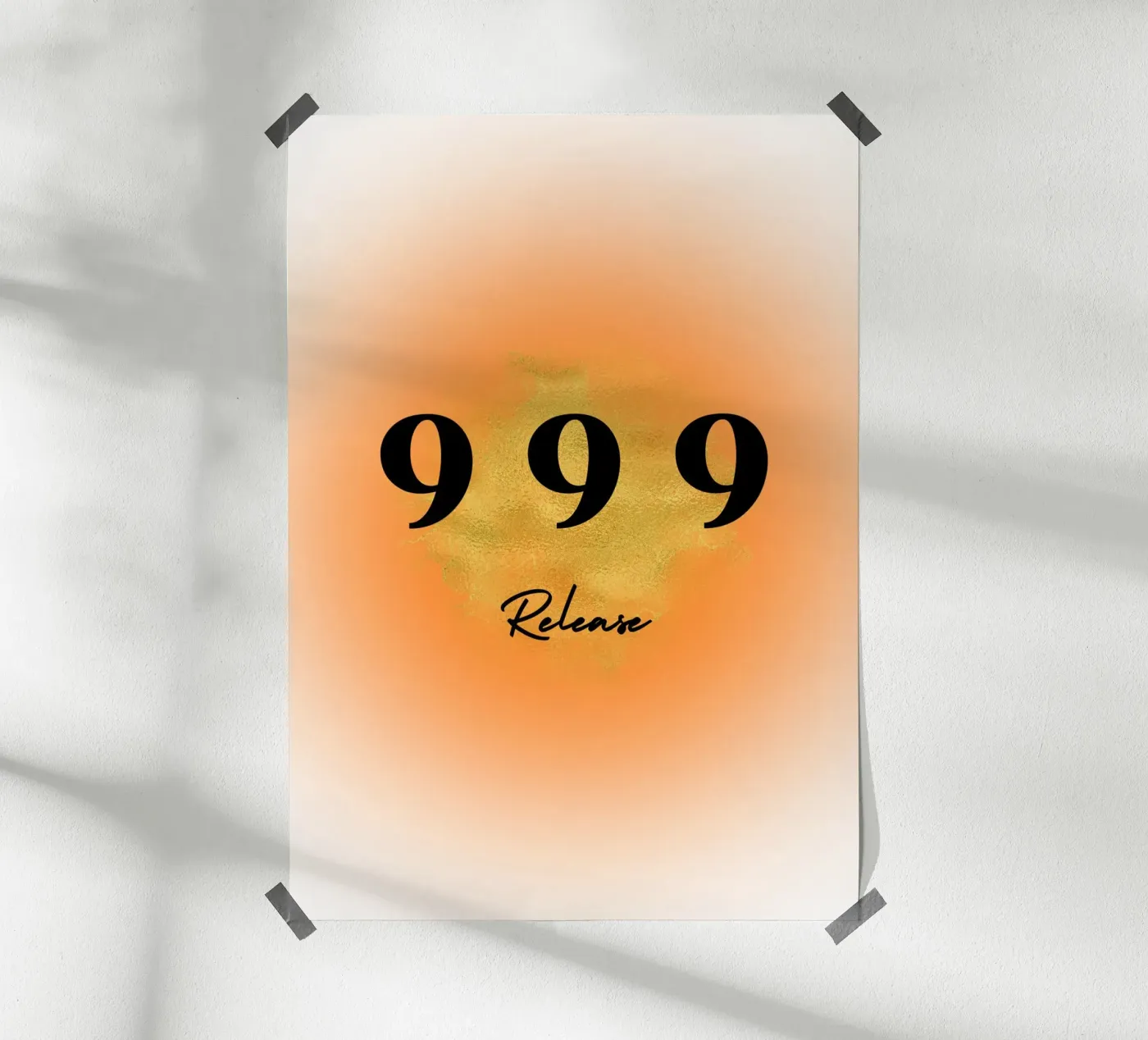 999-Release poster van isabels_wunderwelt_digital_art