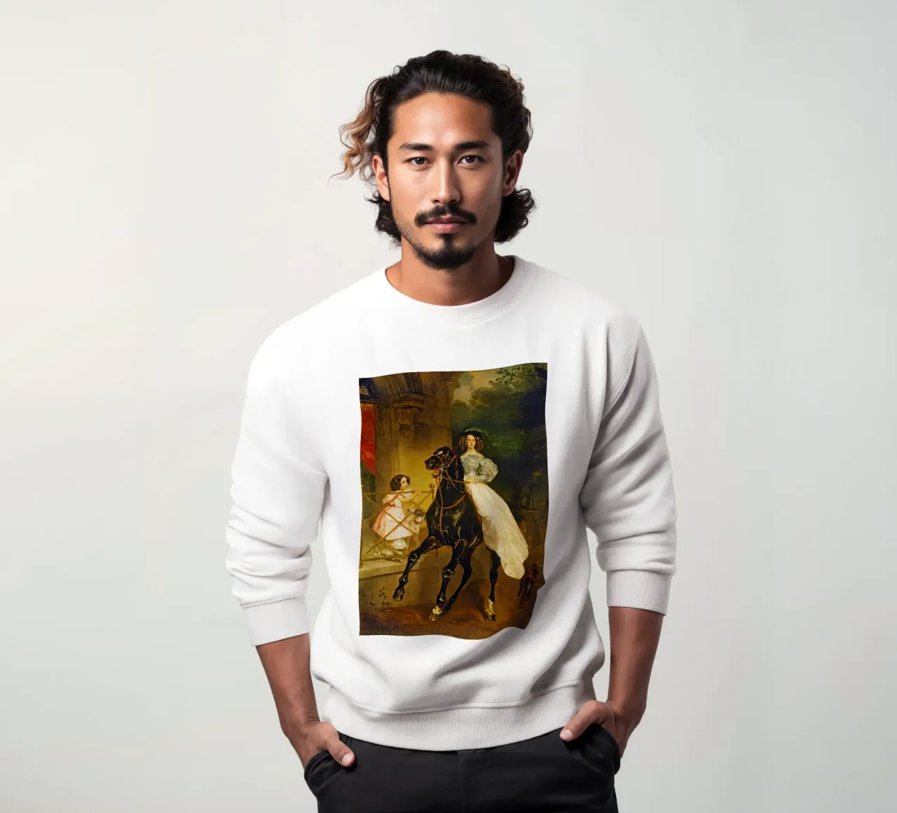 Il Cavaliere Karl Bryullov Bryullo felpa da Venus Art