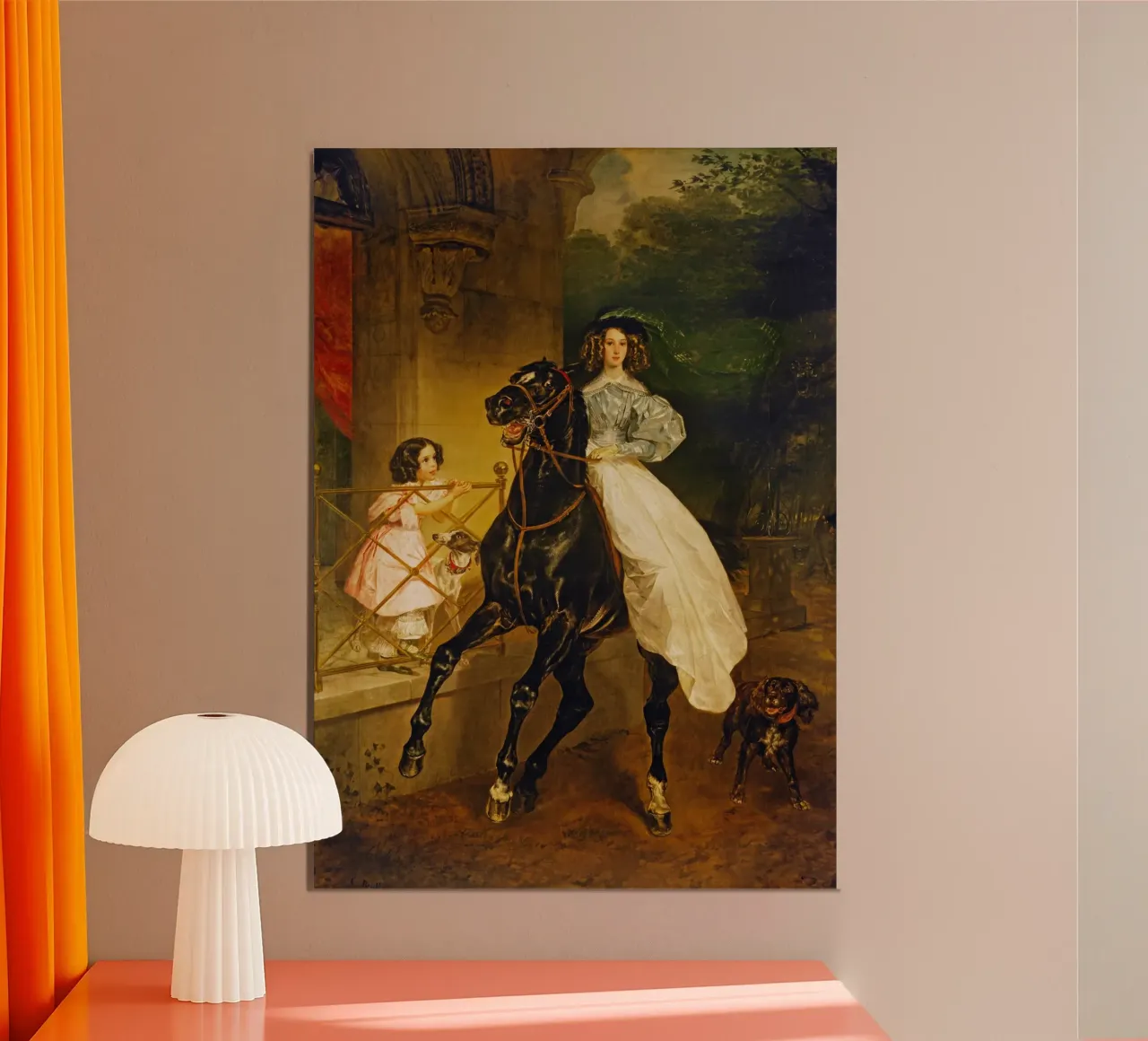 Il Cavaliere Karl Bryullov Bryullo carta hahnemühle da Venus Art