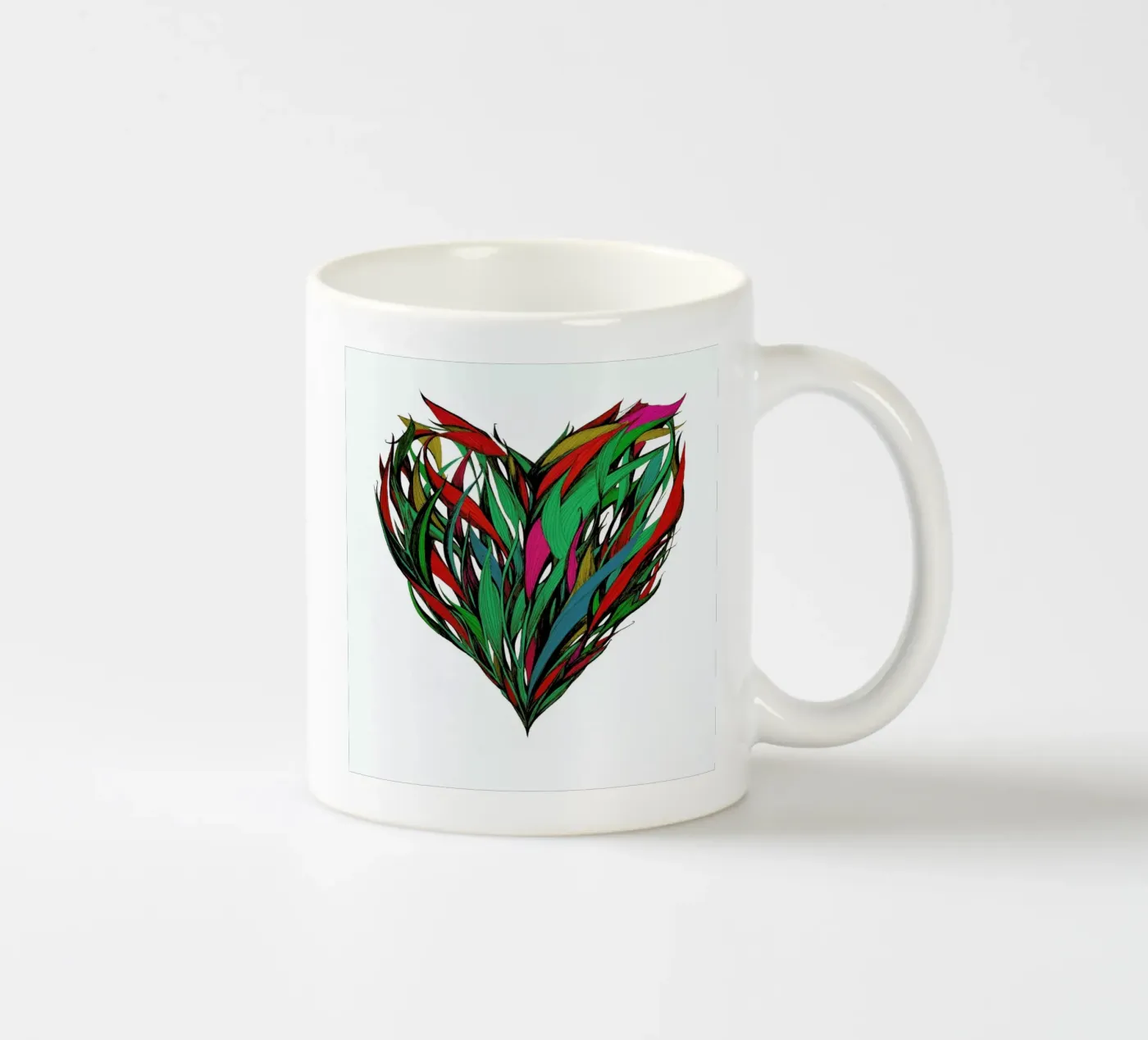 Seasons ceramic mug by Marc Allante