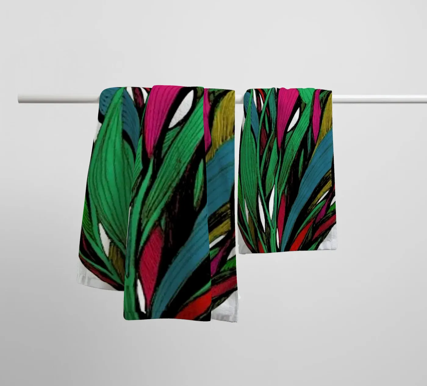Seasons towel by Marc Allante