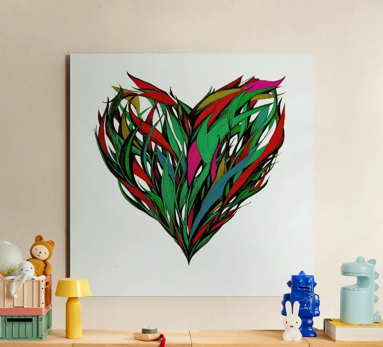 Seasons alluminio dibond da Marc Allante