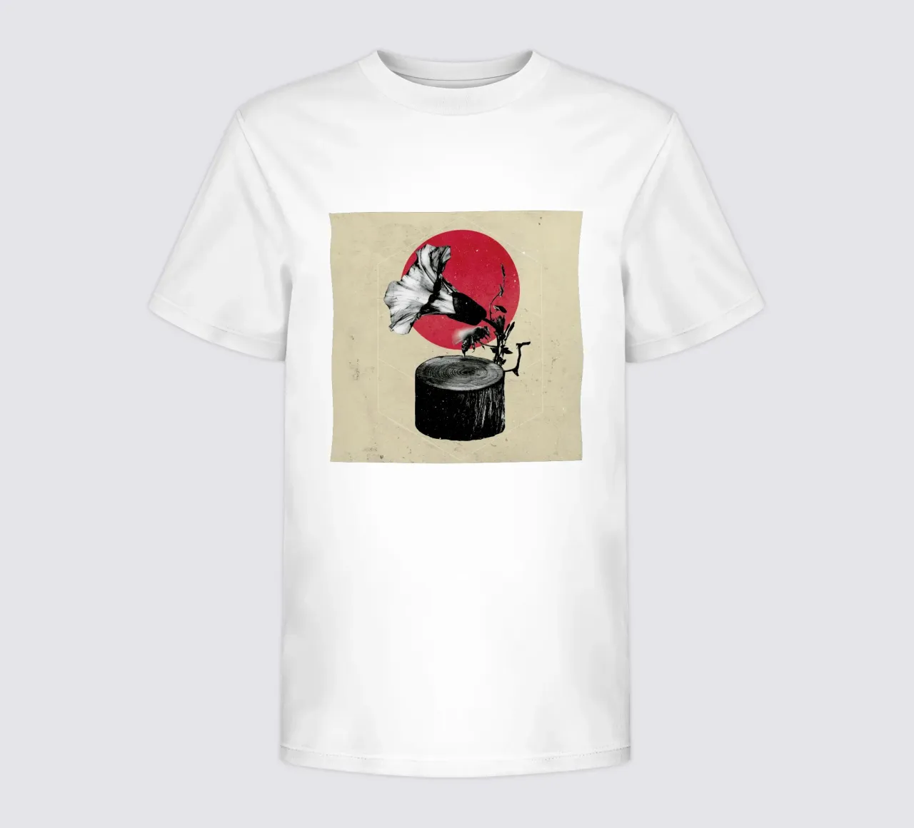 Gramophone Kinder T-Shirt von Ali Gulec
