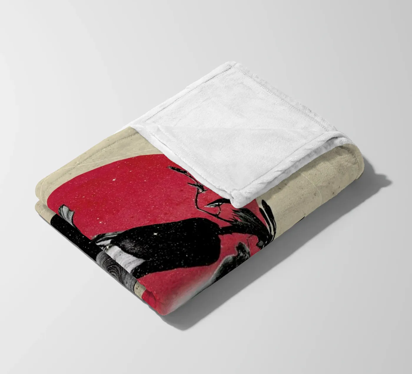 Gramophone Fleecedecke von Ali Gulec