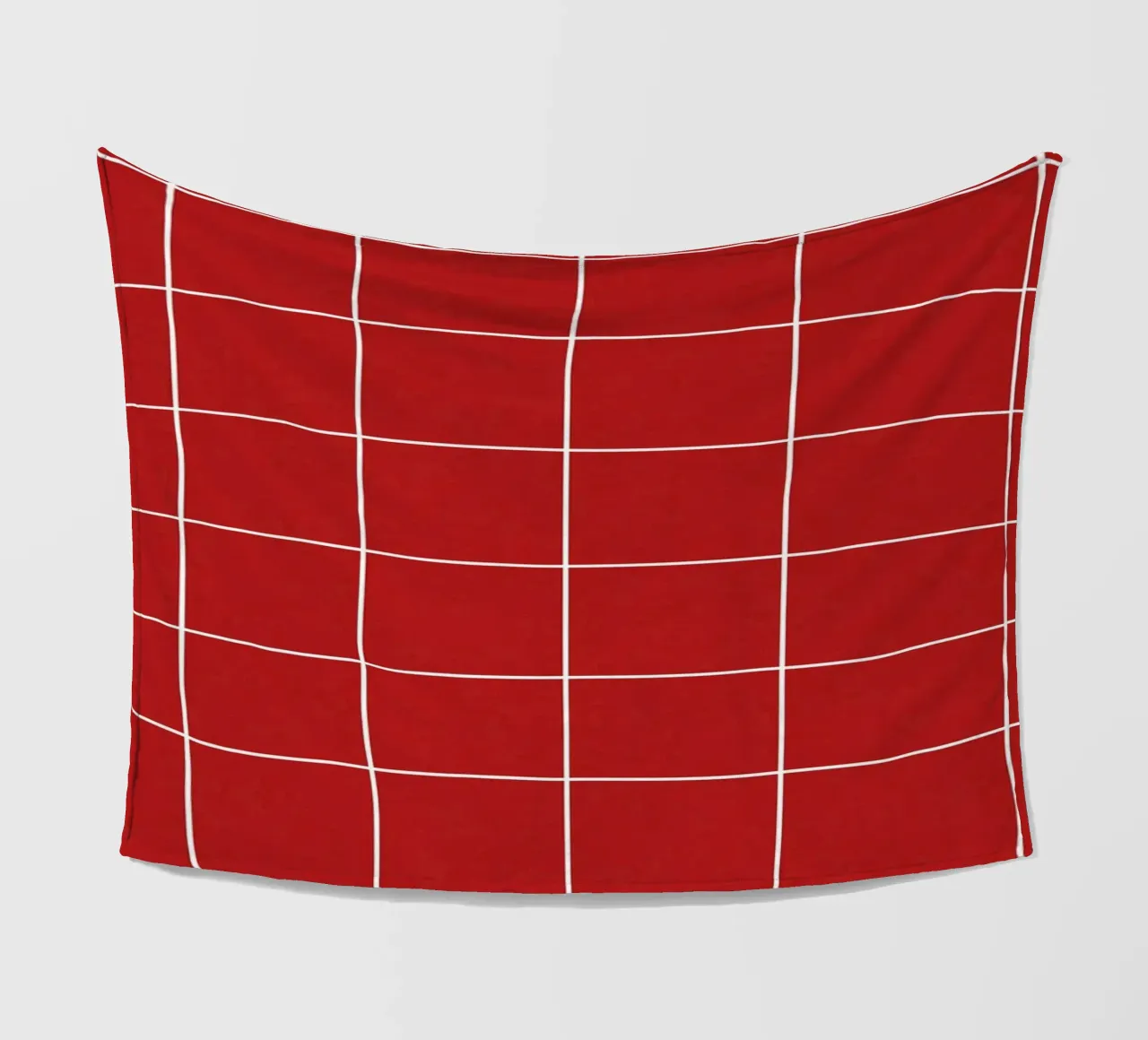 Red grid coperta in pile da TijanaArtStudio88