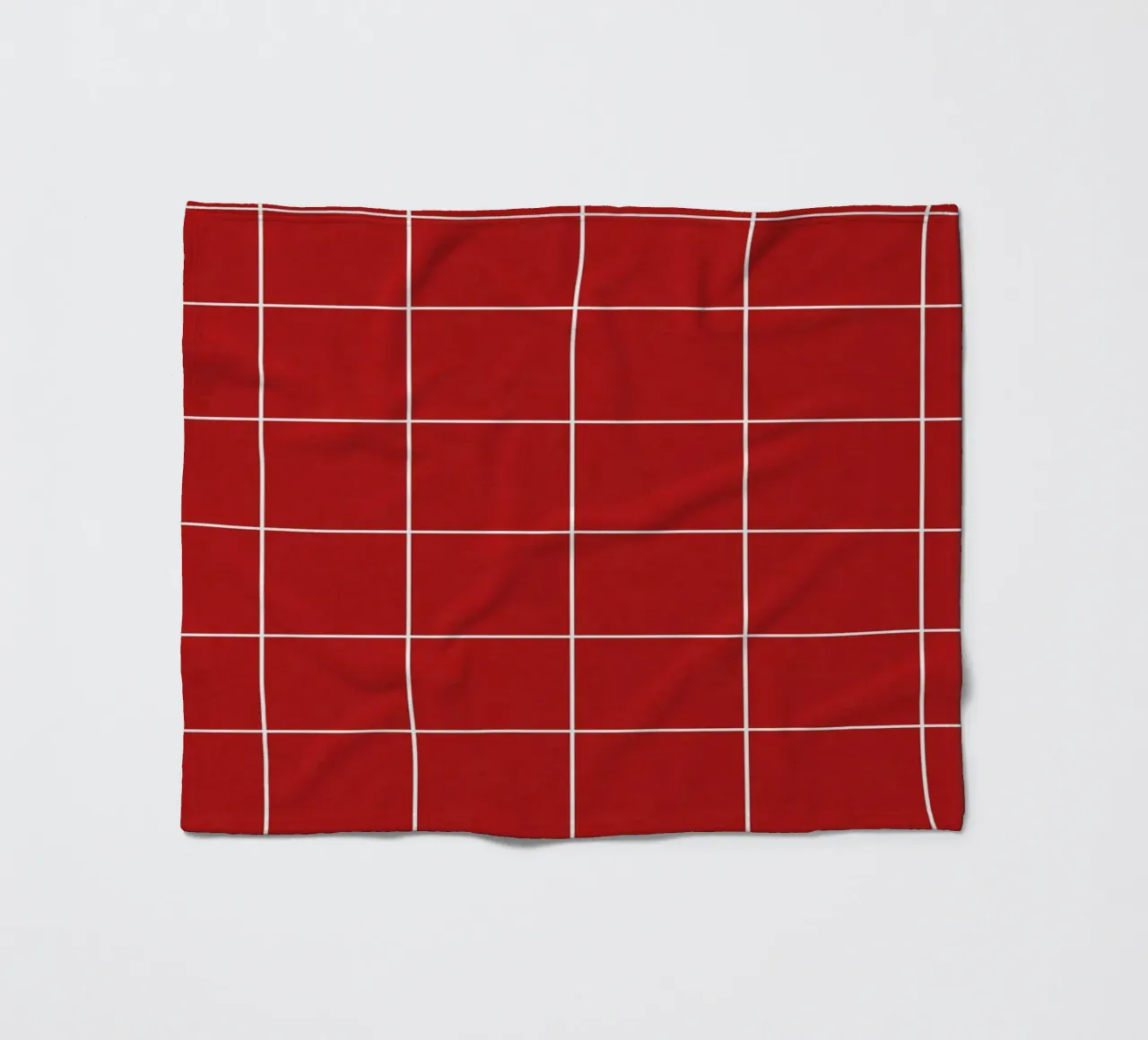 Red grid coperta in pile da TijanaArtStudio88
