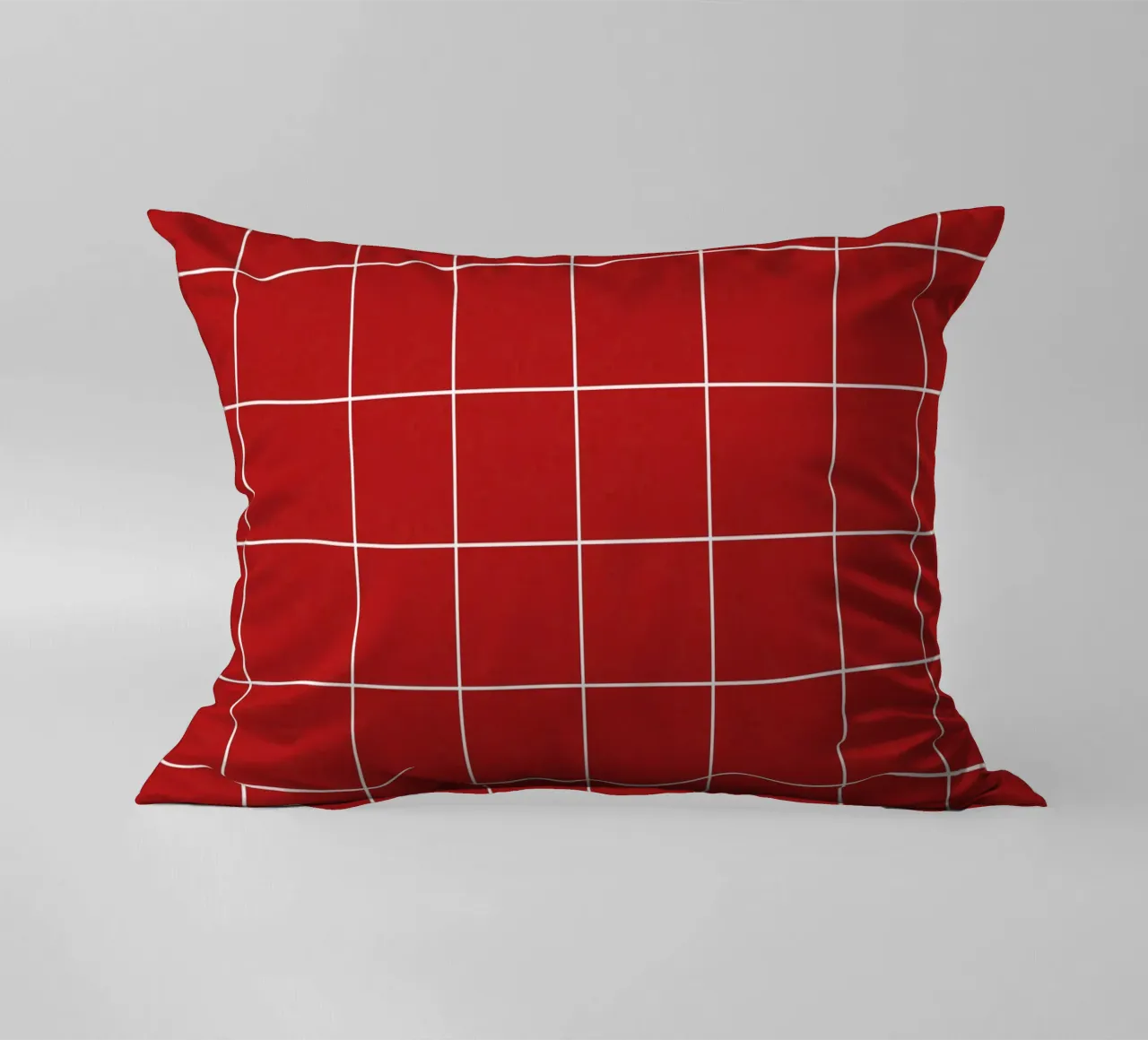 Red grid cuscino da TijanaArtStudio88