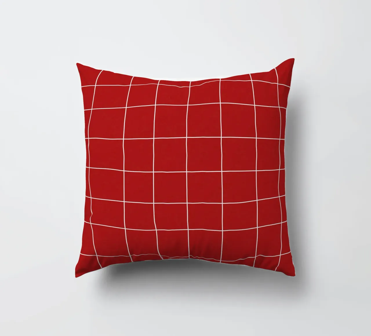 Red grid cuscino da TijanaArtStudio88
