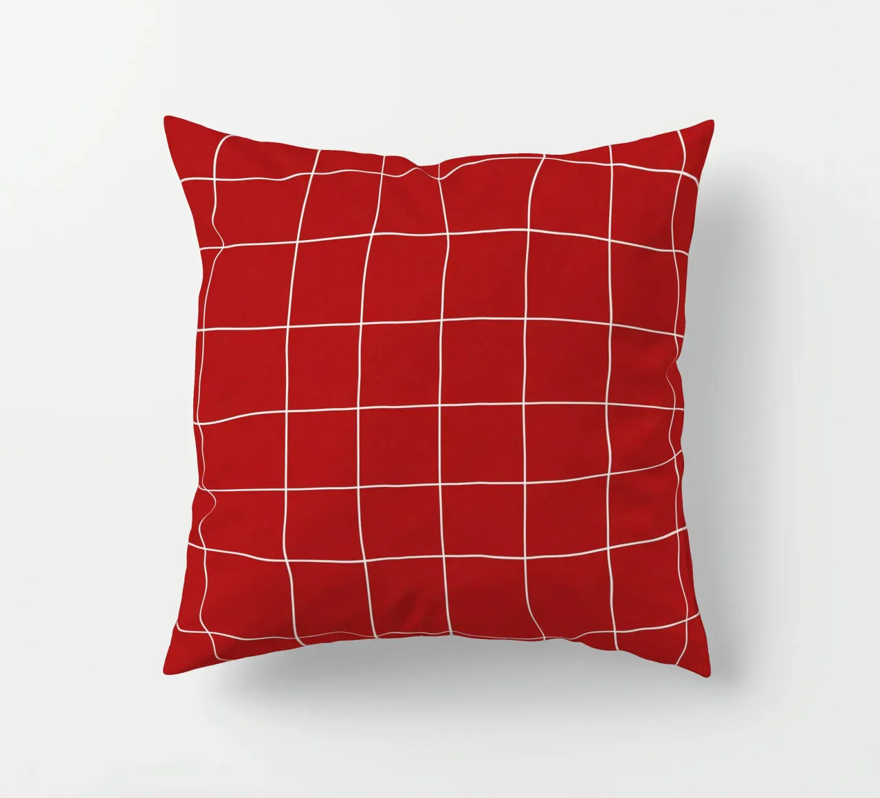 Red grid cuscino da TijanaArtStudio88
