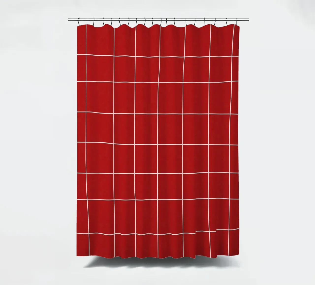 Red grid tenda da doccia da TijanaArtStudio88